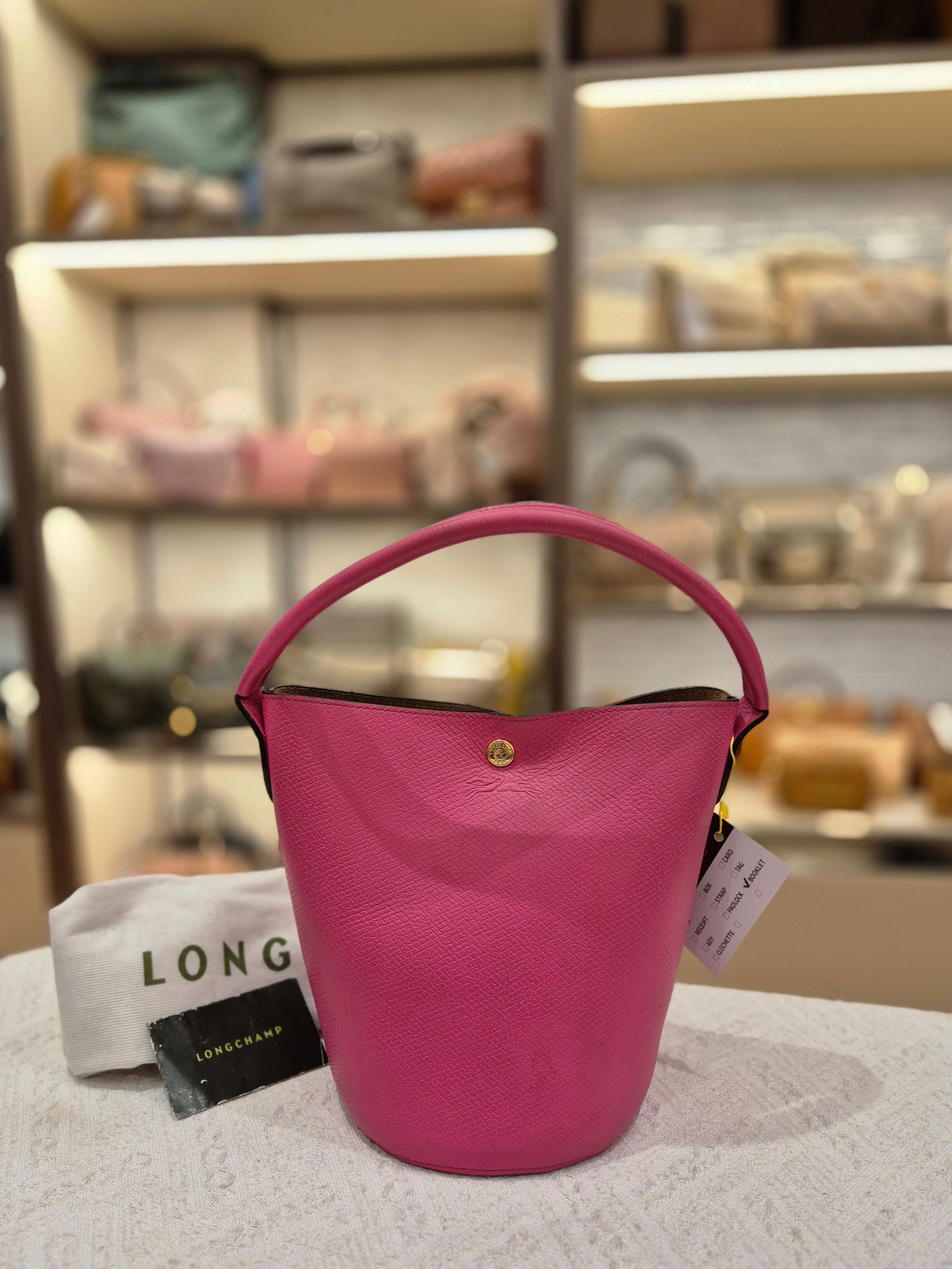 Longchamp Le Pliage Bucket