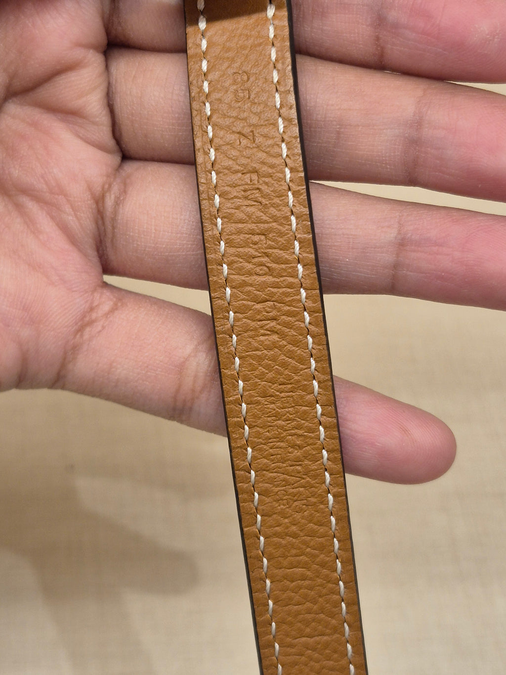 Hermes Belt Swift Epsom