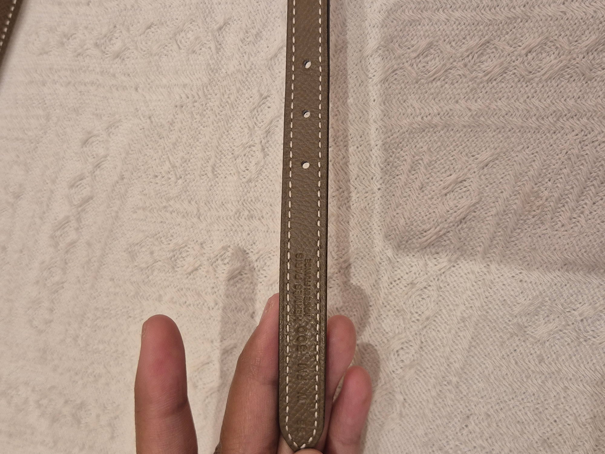Hermes Belt Reversible