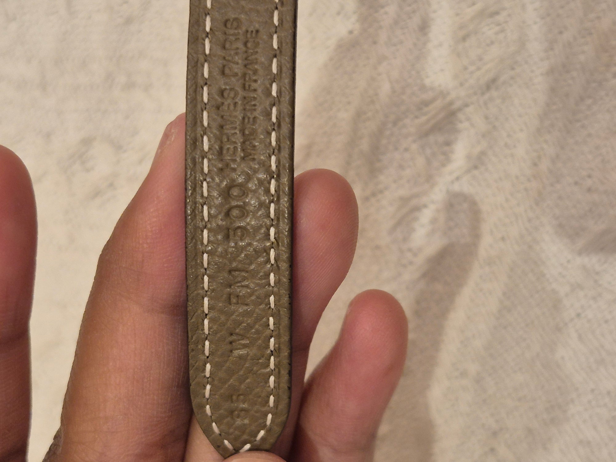 Hermes Belt Reversible