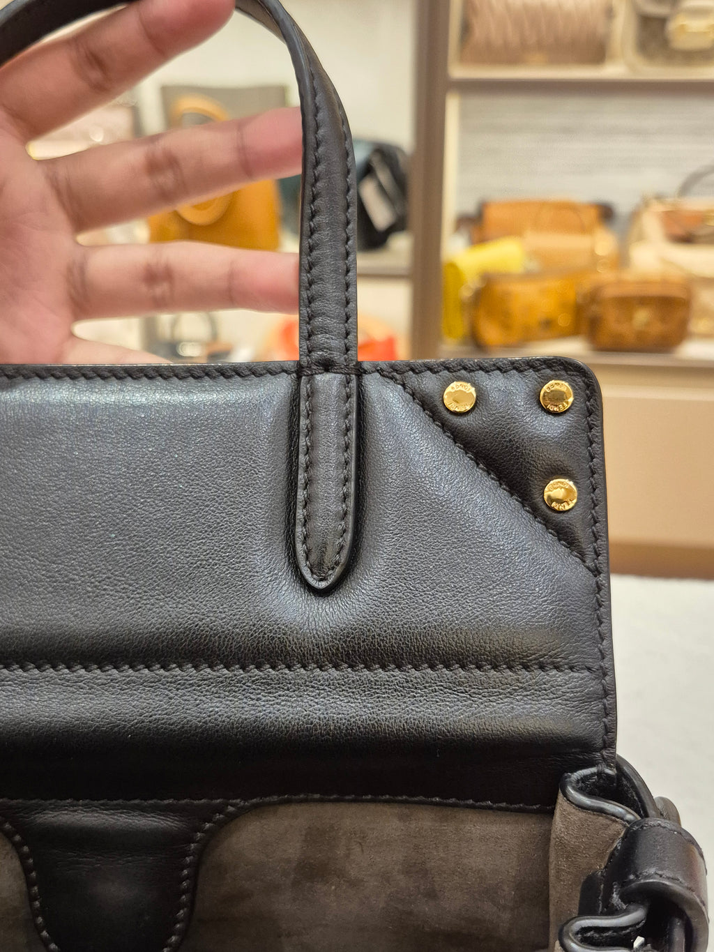Fendi Mini Flip Black