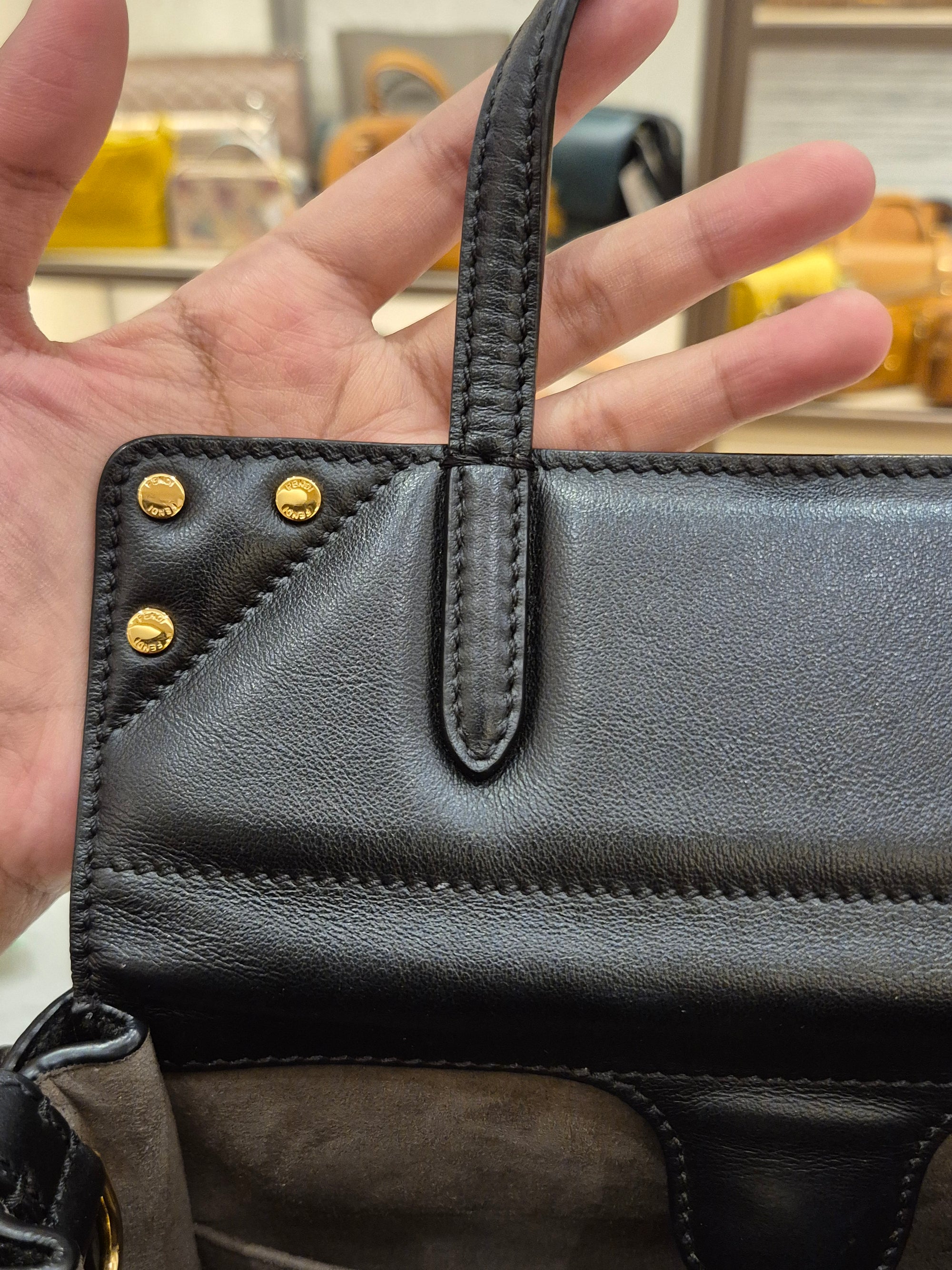 Fendi Mini Flip Black
