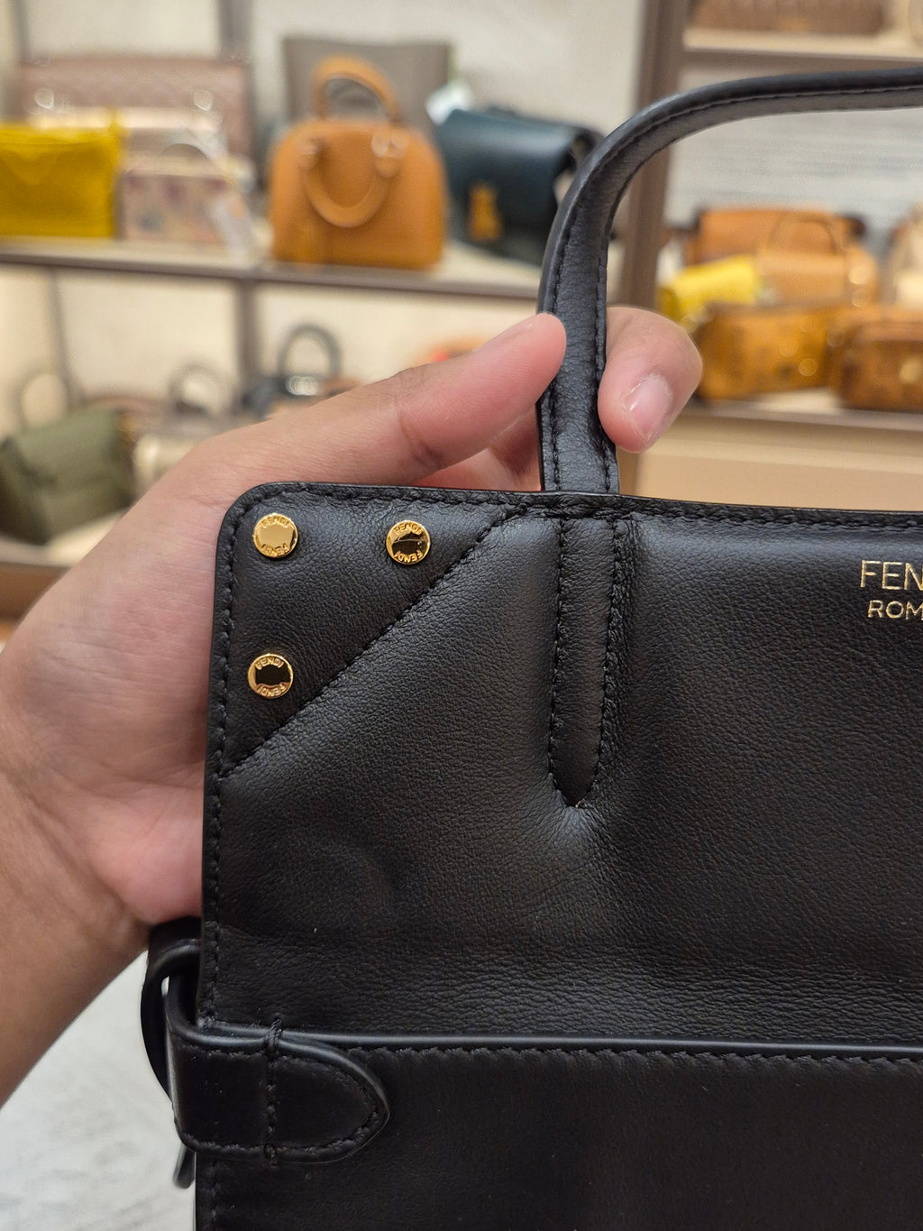 Fendi Mini Flip Black