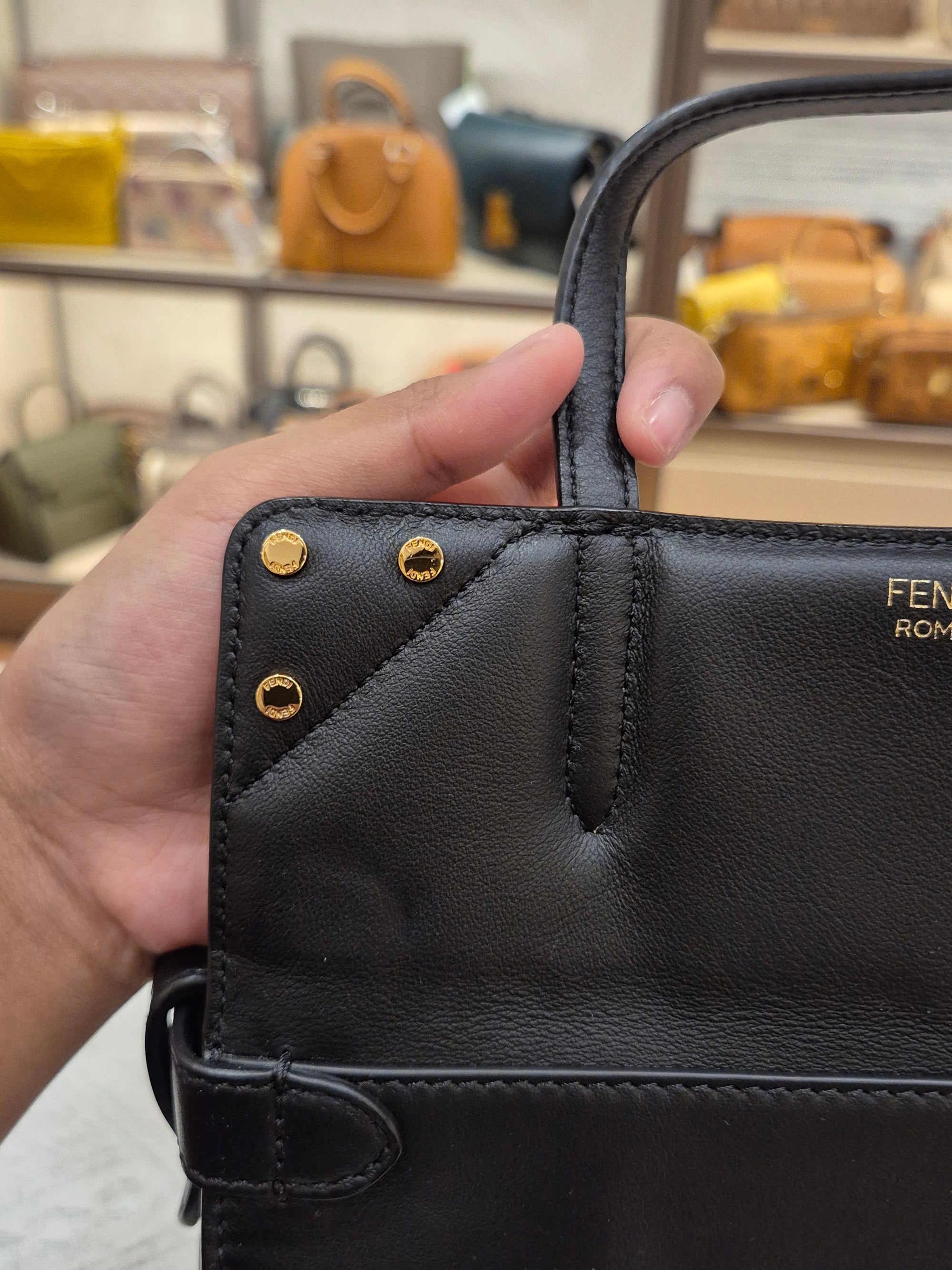 Fendi Mini Flip Black