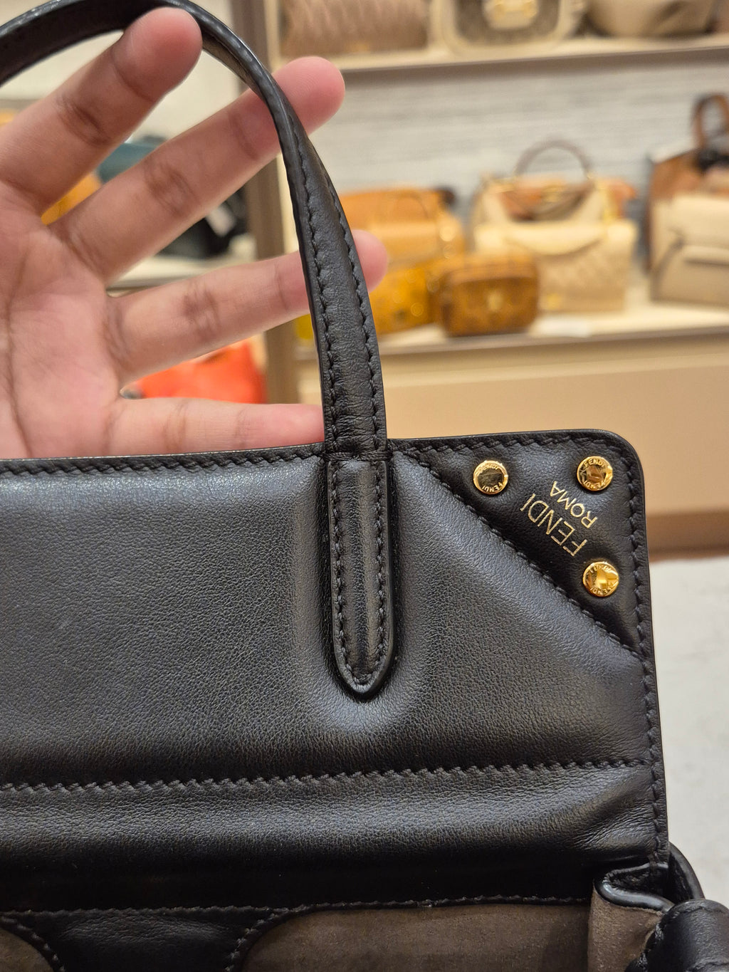 Fendi Mini Flip Black