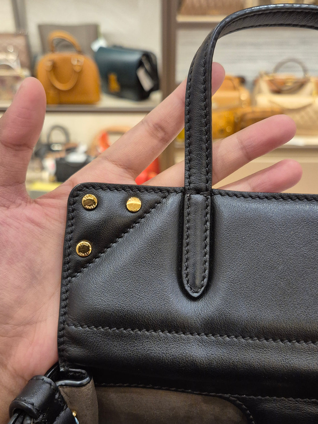 Fendi Mini Flip Black