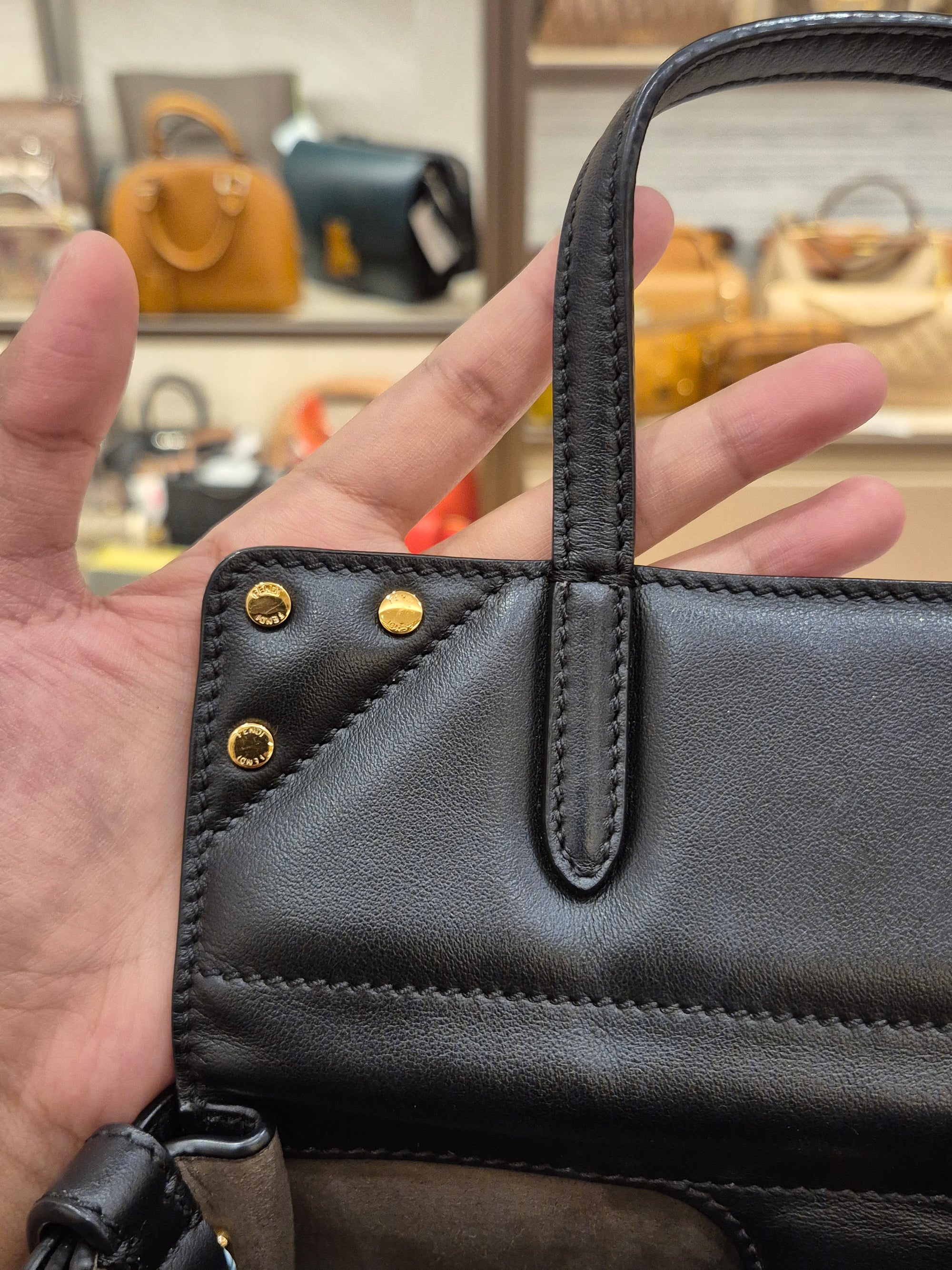 Fendi Mini Flip Black