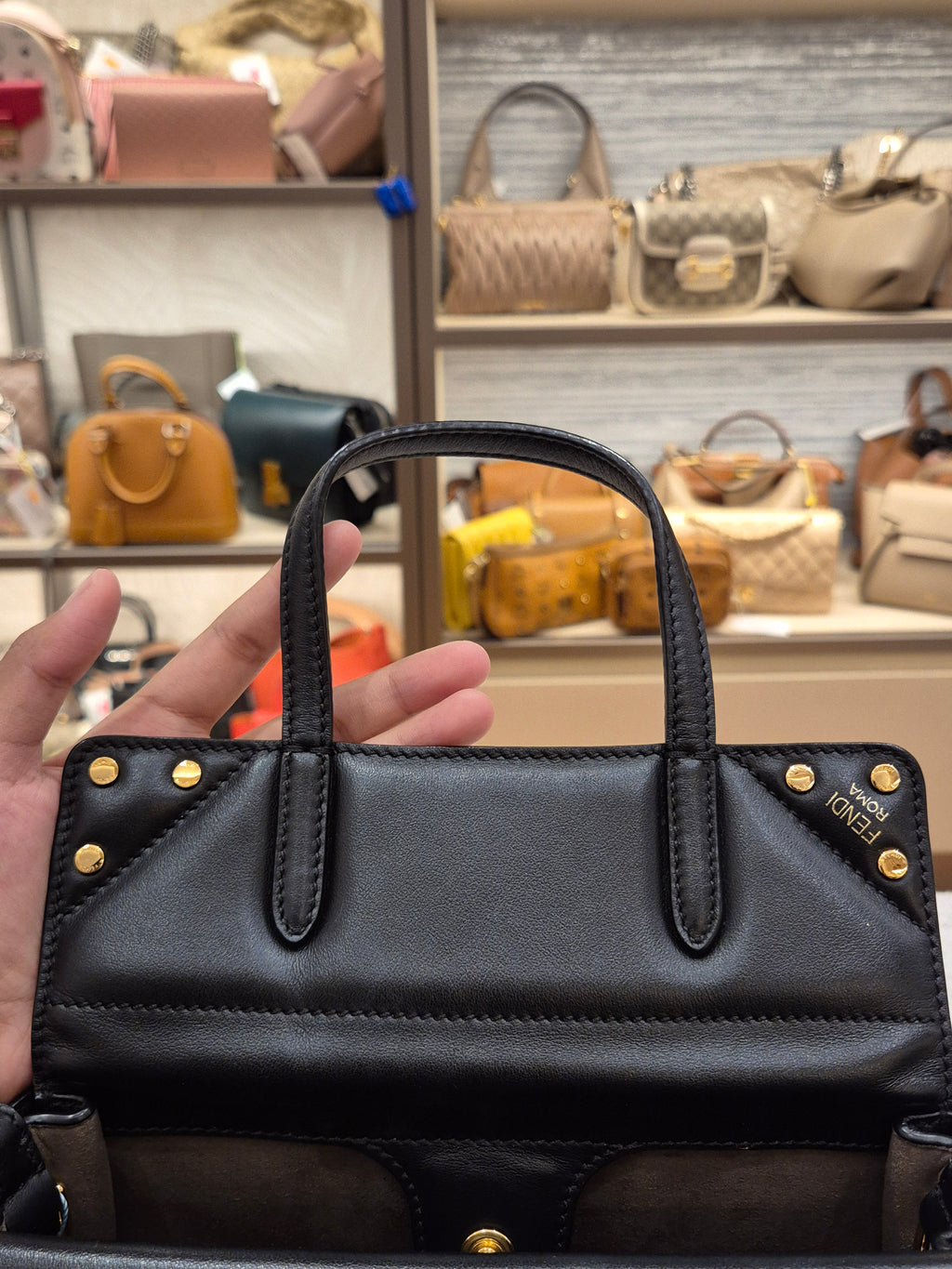 Fendi Mini Flip Black