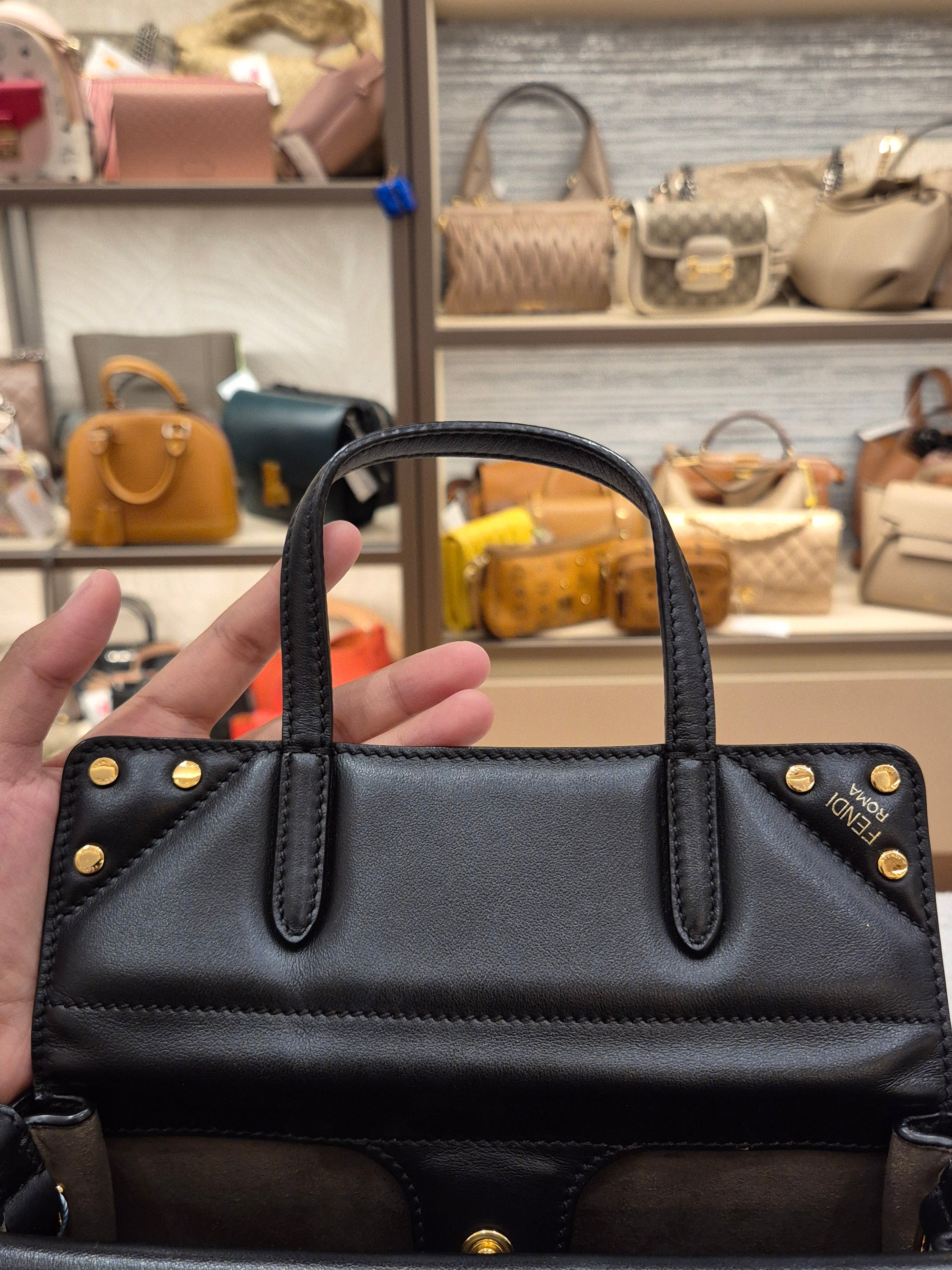 Fendi Mini Flip Black