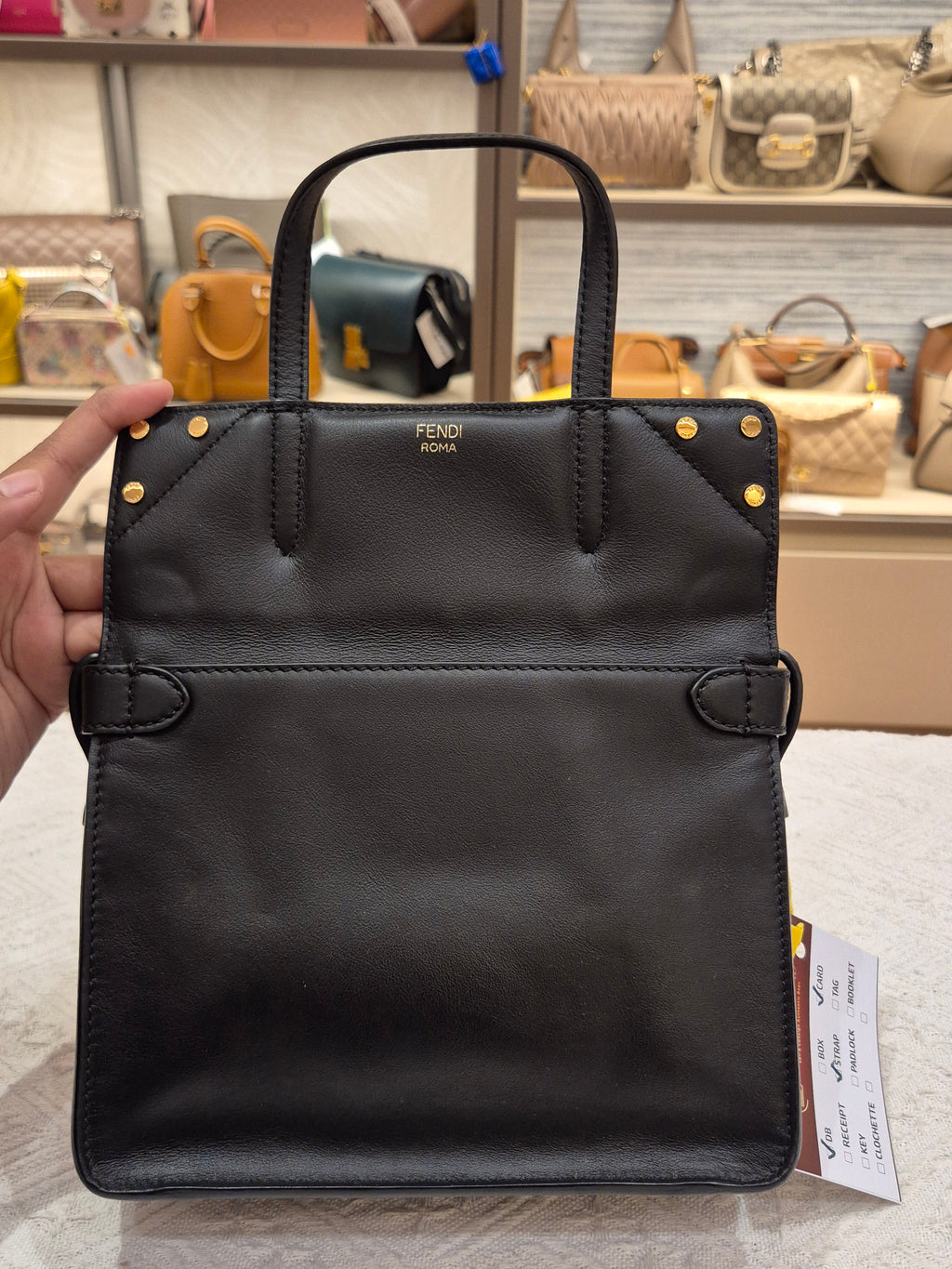 Fendi Mini Flip Black