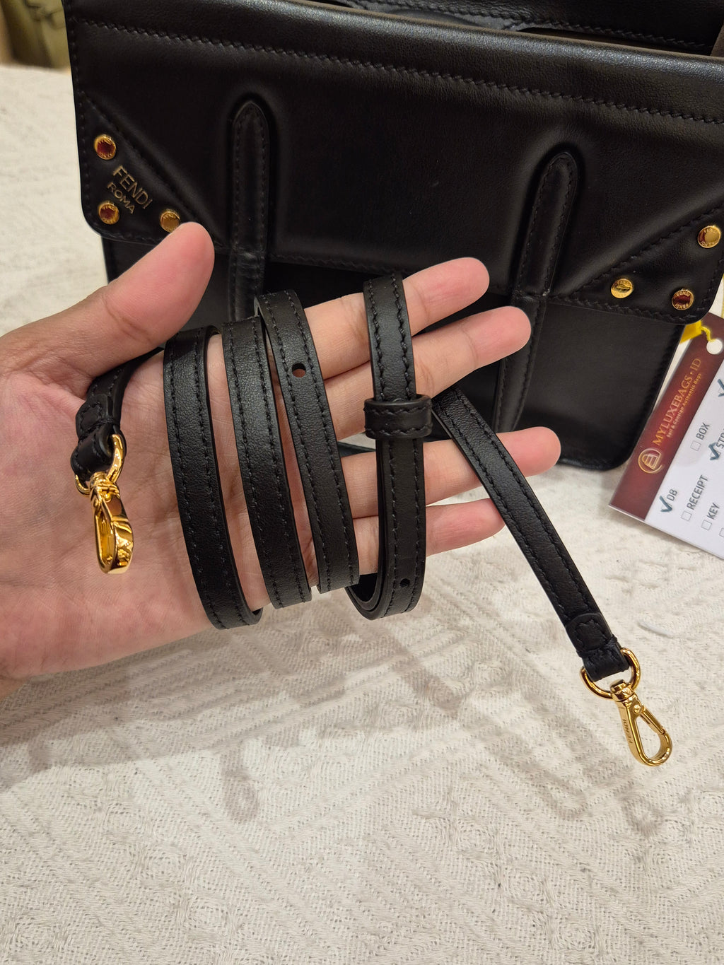 Fendi Mini Flip Black