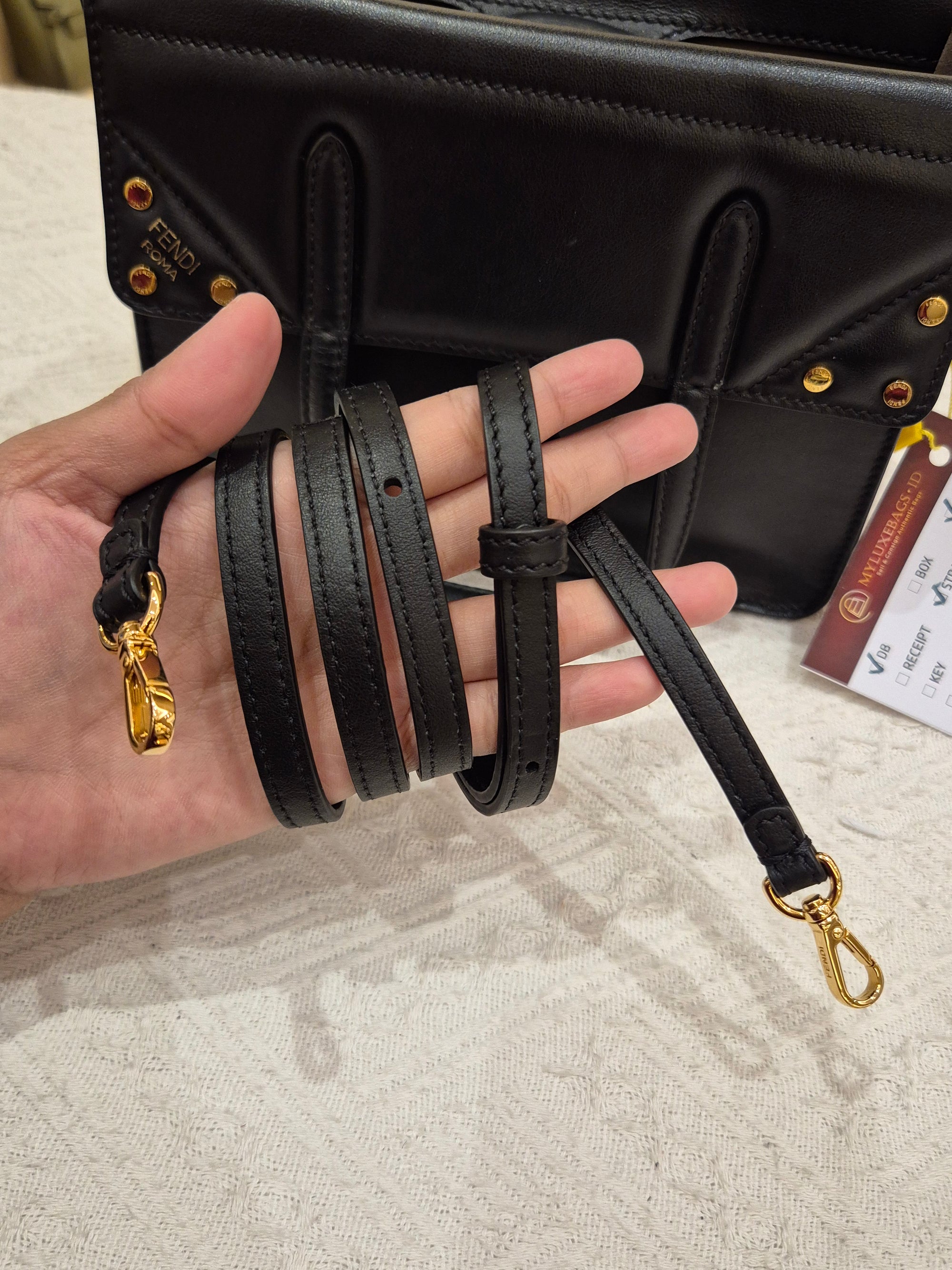 Fendi Mini Flip Black