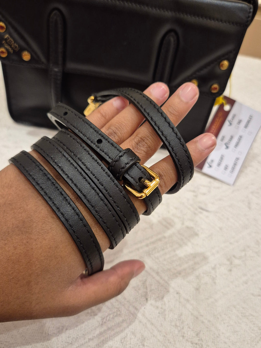 Fendi Mini Flip Black