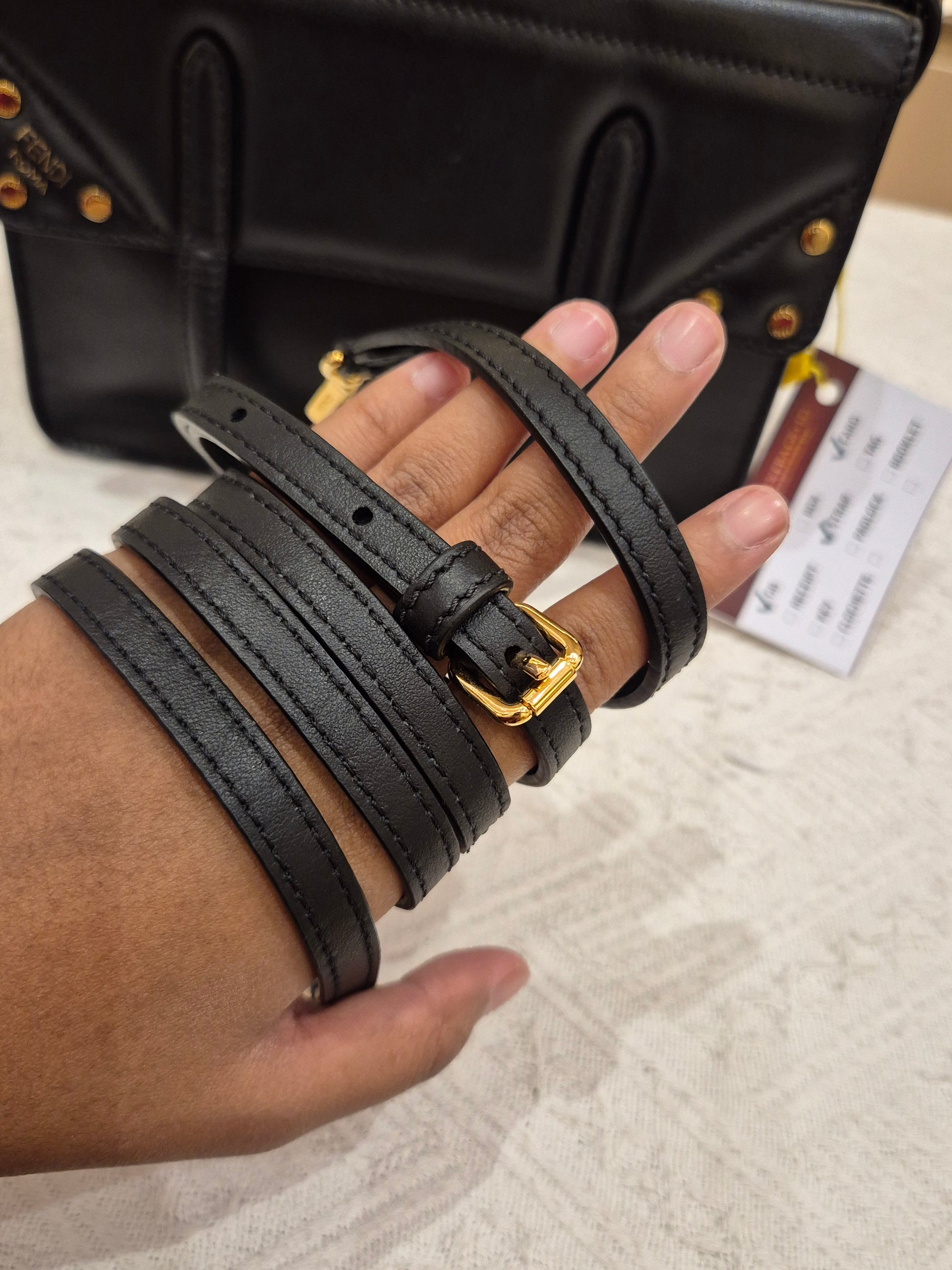 Fendi Mini Flip Black