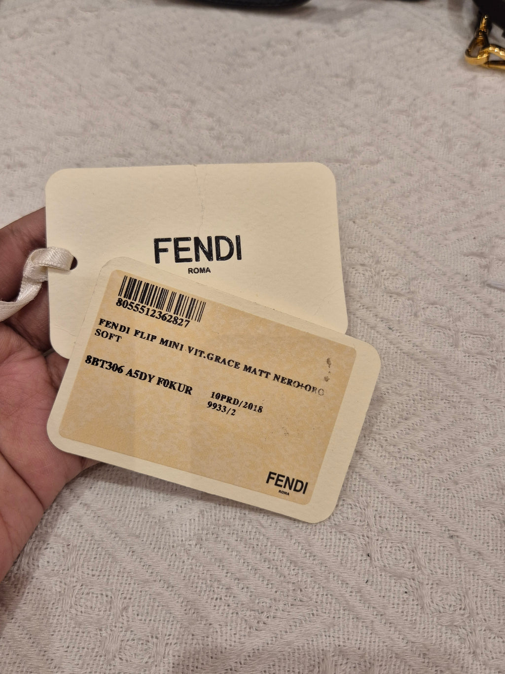 Fendi Mini Flip Black