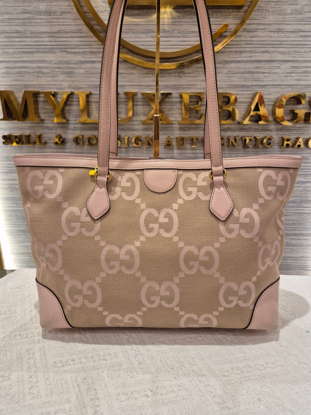 Gucci Totebag GG Jumbo Pink