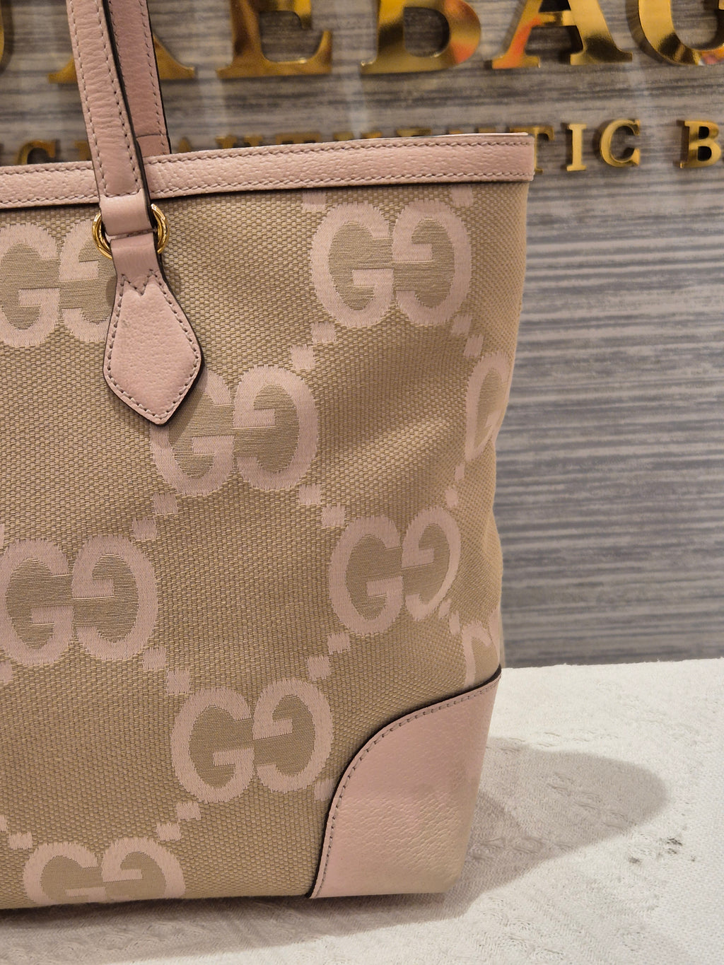 Gucci Totebag GG Jumbo Pink