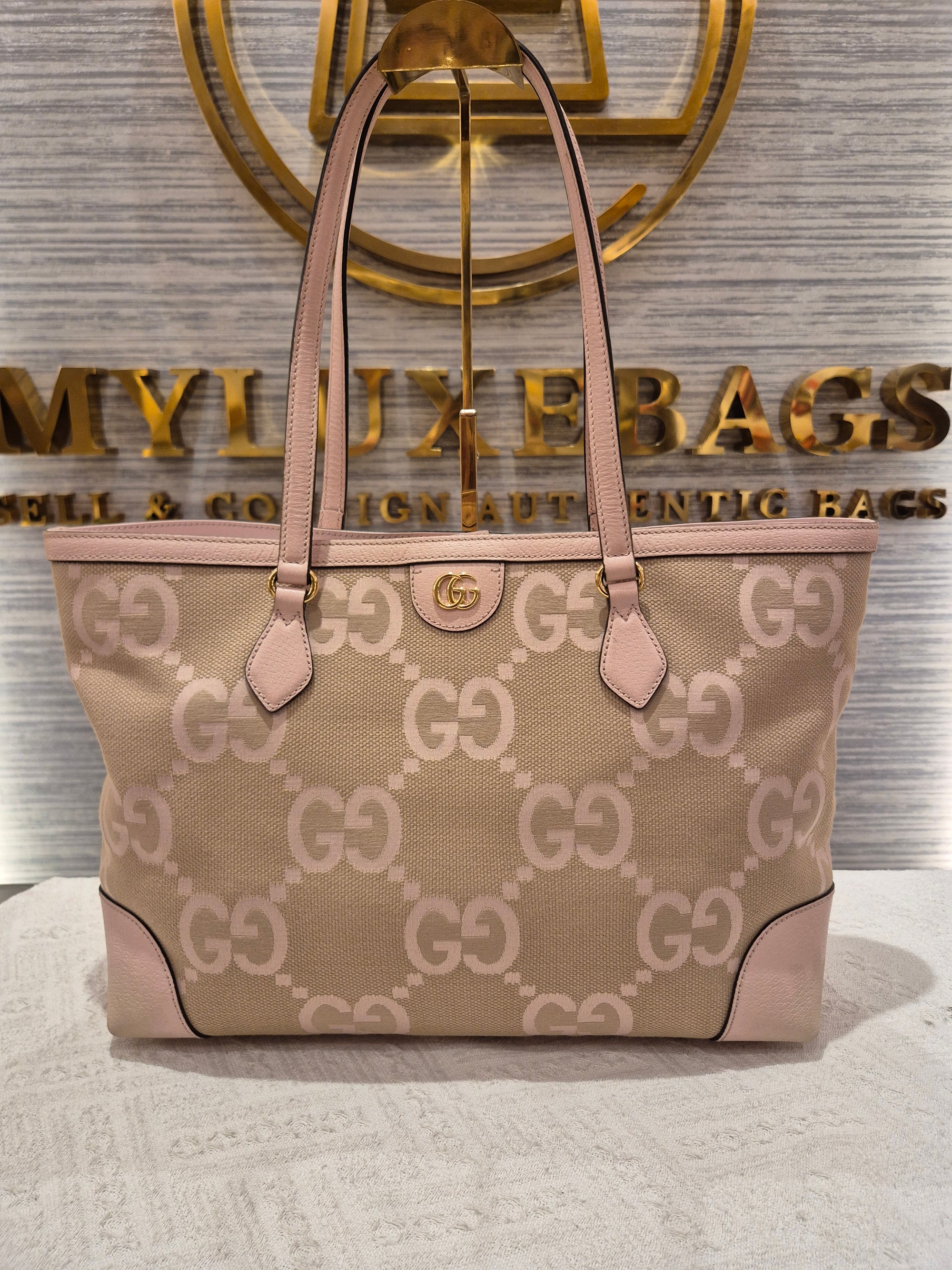Gucci Totebag GG Jumbo Pink