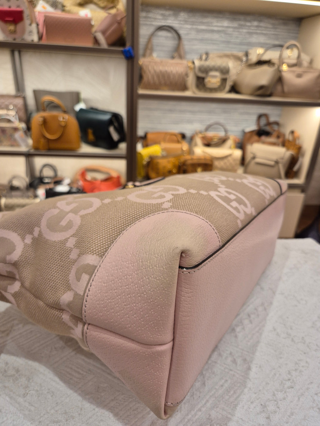 Gucci Totebag GG Jumbo Pink