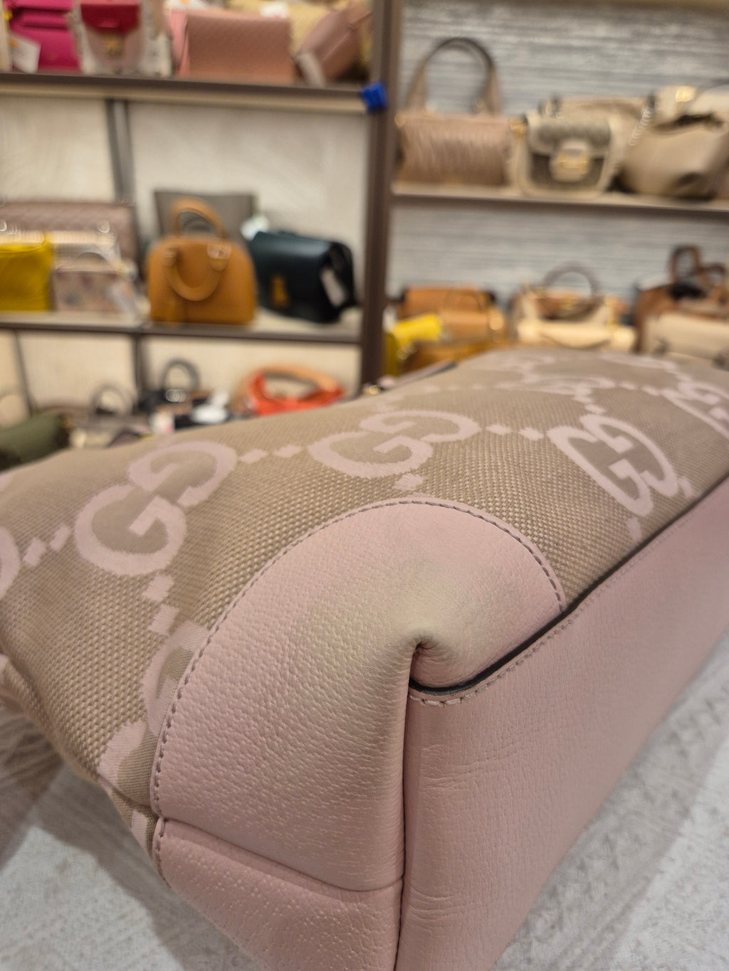 Gucci Totebag GG Jumbo Pink