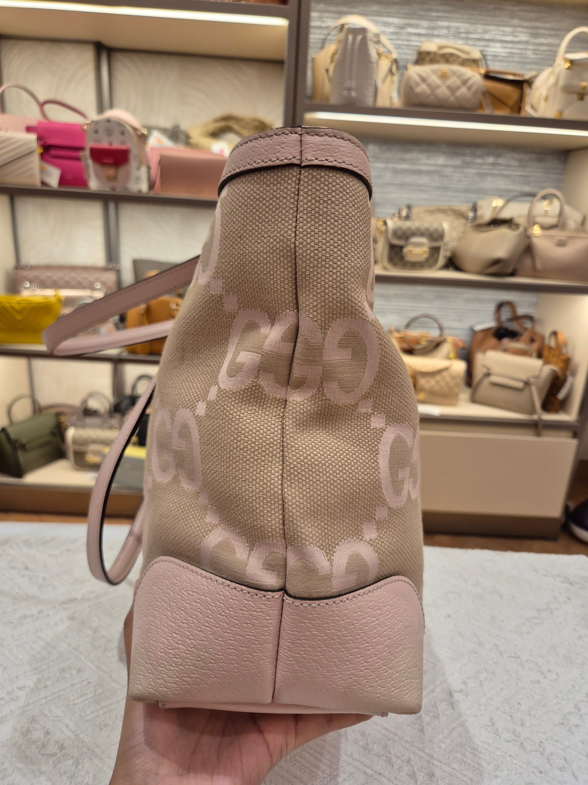Gucci Totebag GG Jumbo Pink