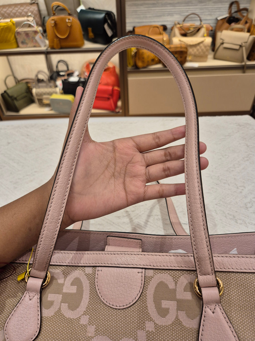 Gucci Totebag GG Jumbo Pink