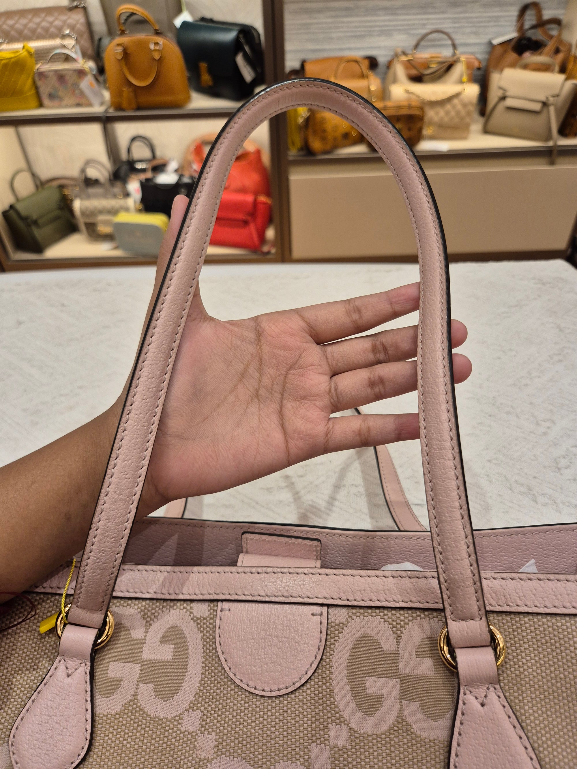 Gucci Totebag GG Jumbo Pink