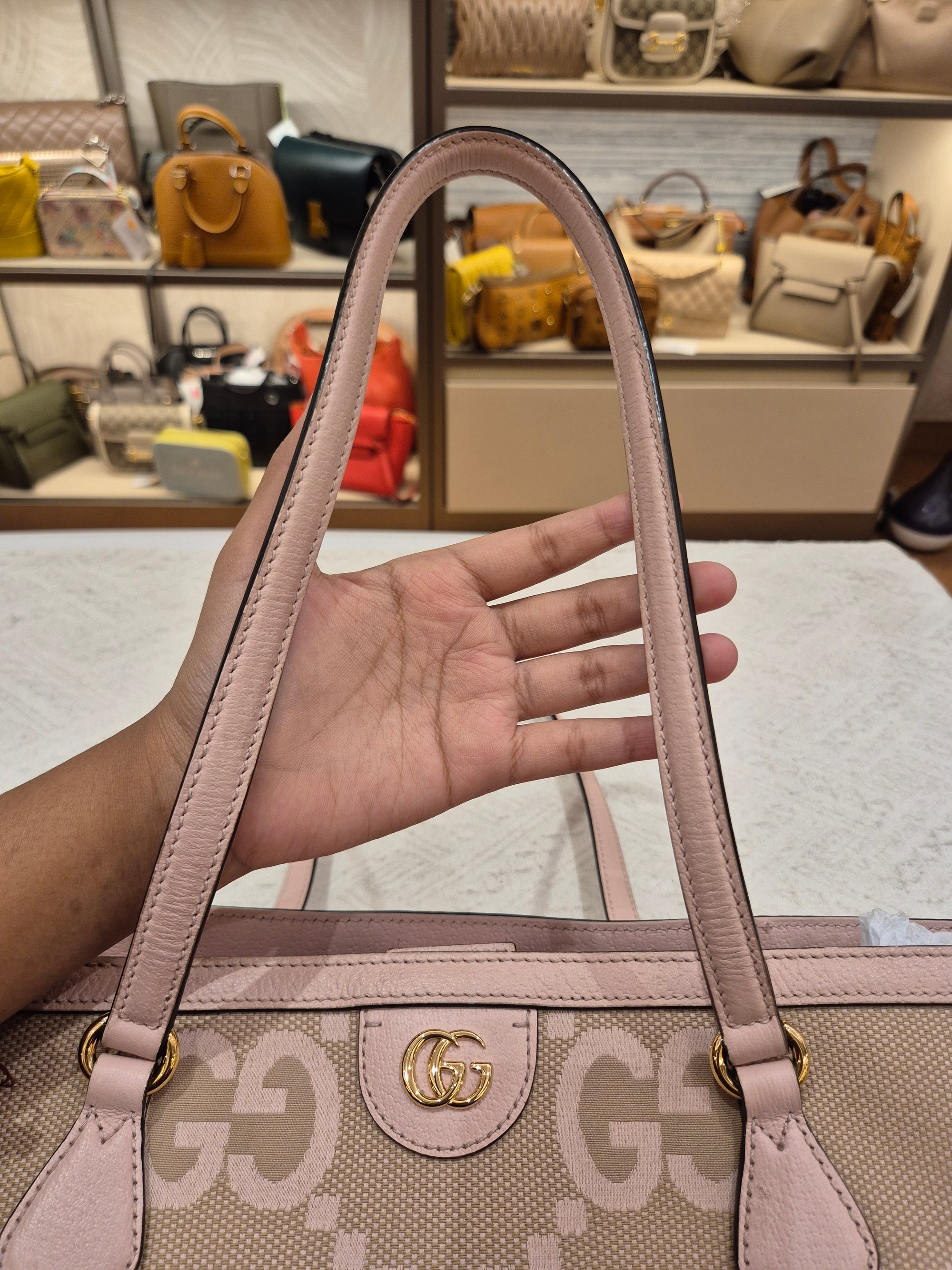 Gucci Totebag GG Jumbo Pink