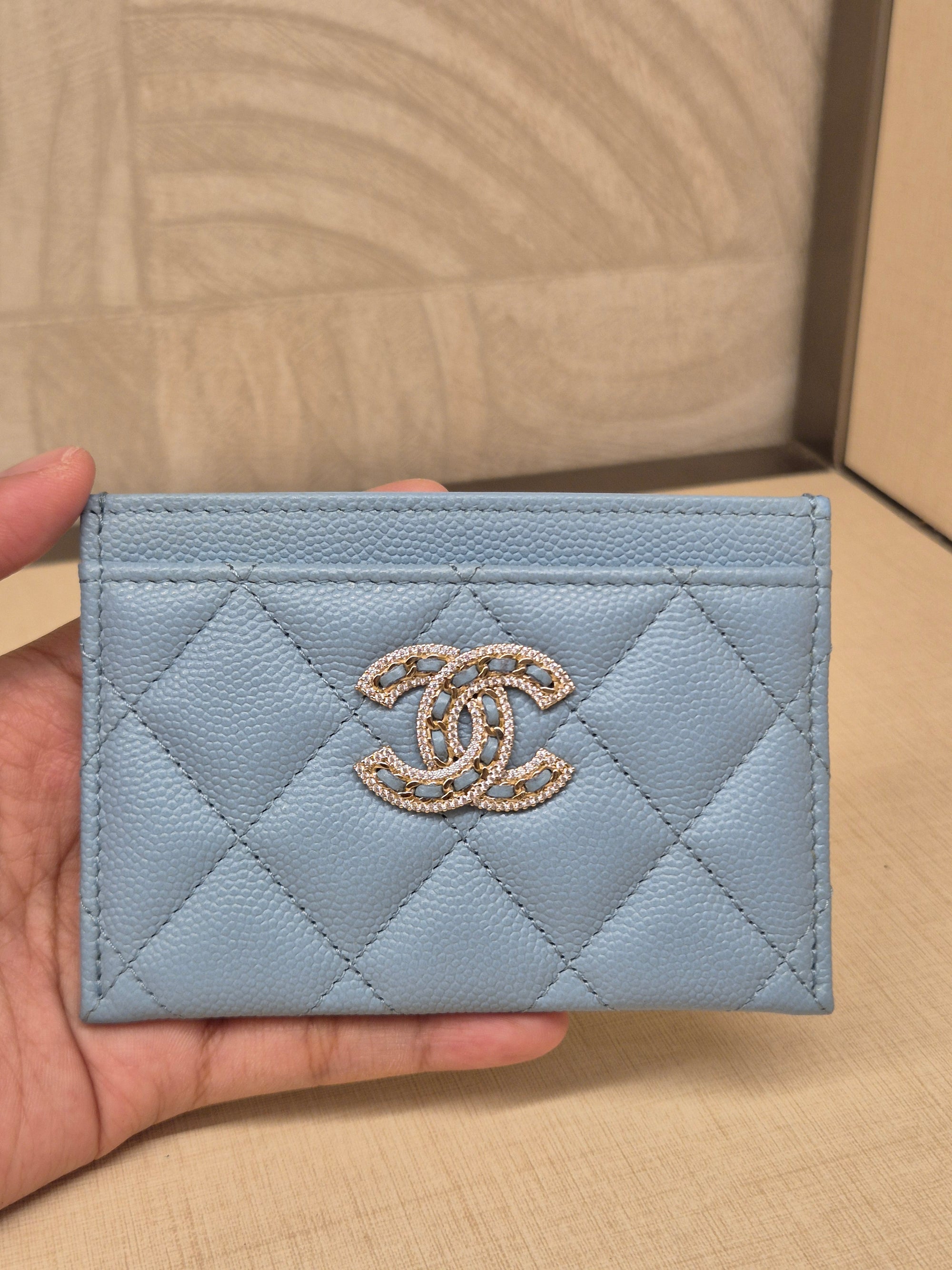 Chanel 19 Card Holder