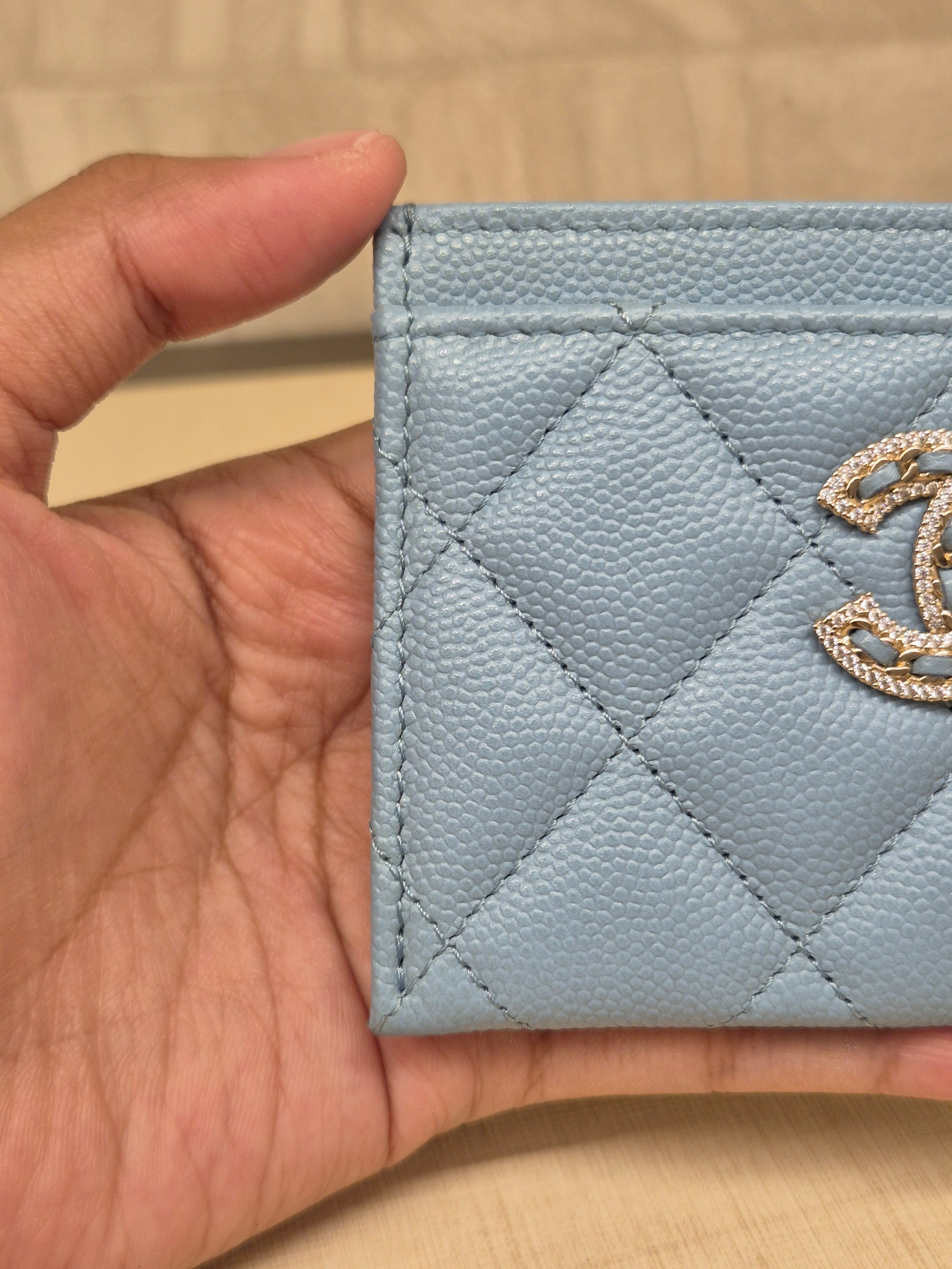 Chanel 19 Card Holder