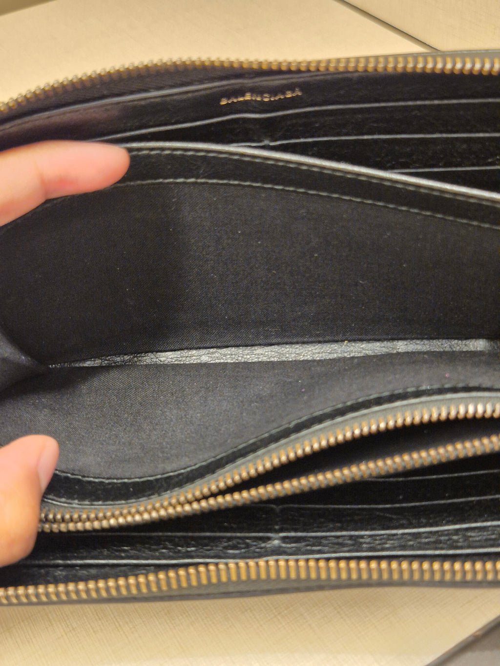 Balenciaga Zip Long wallet Grafitti