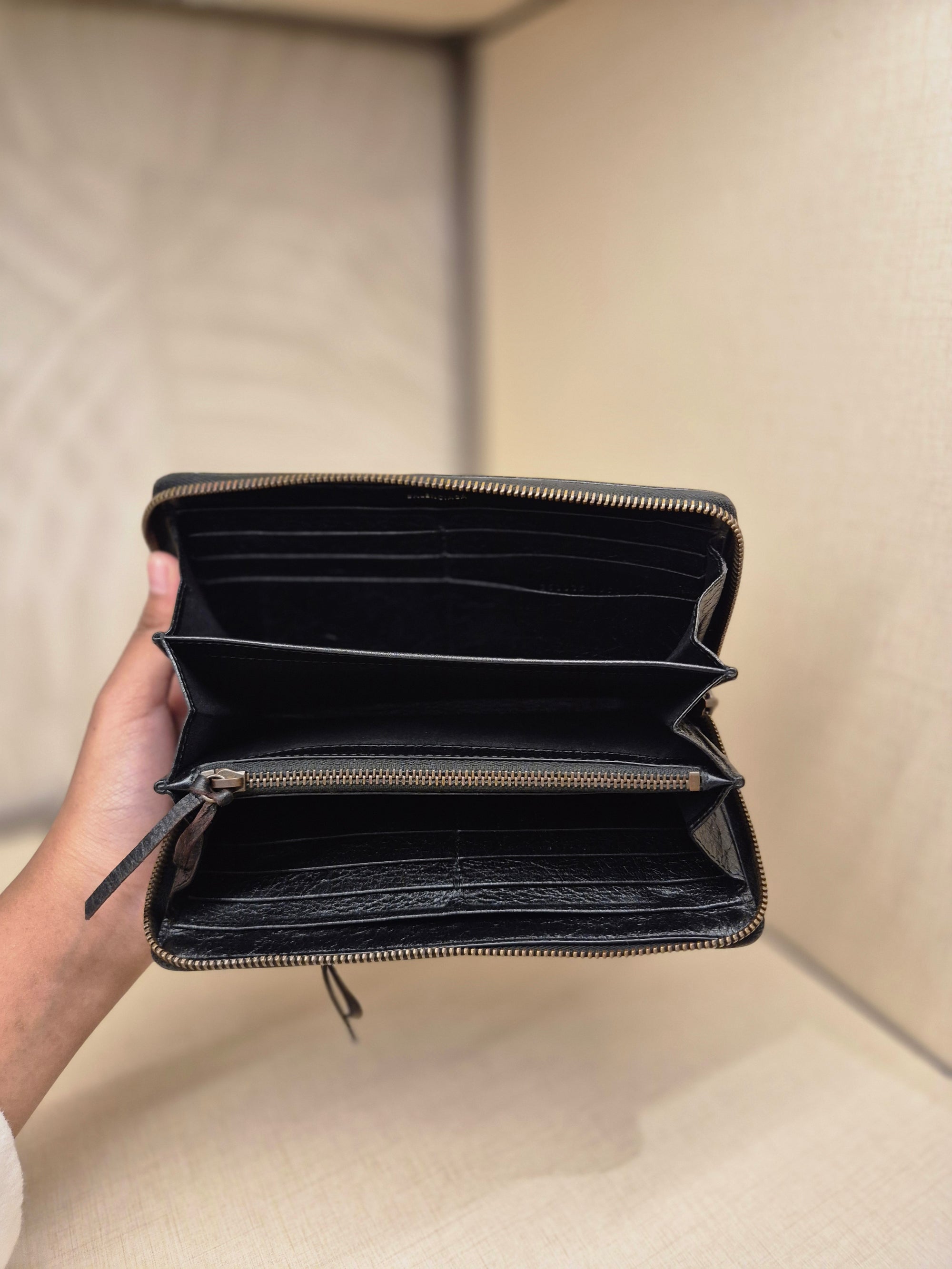 Balenciaga Zip Long wallet Grafitti