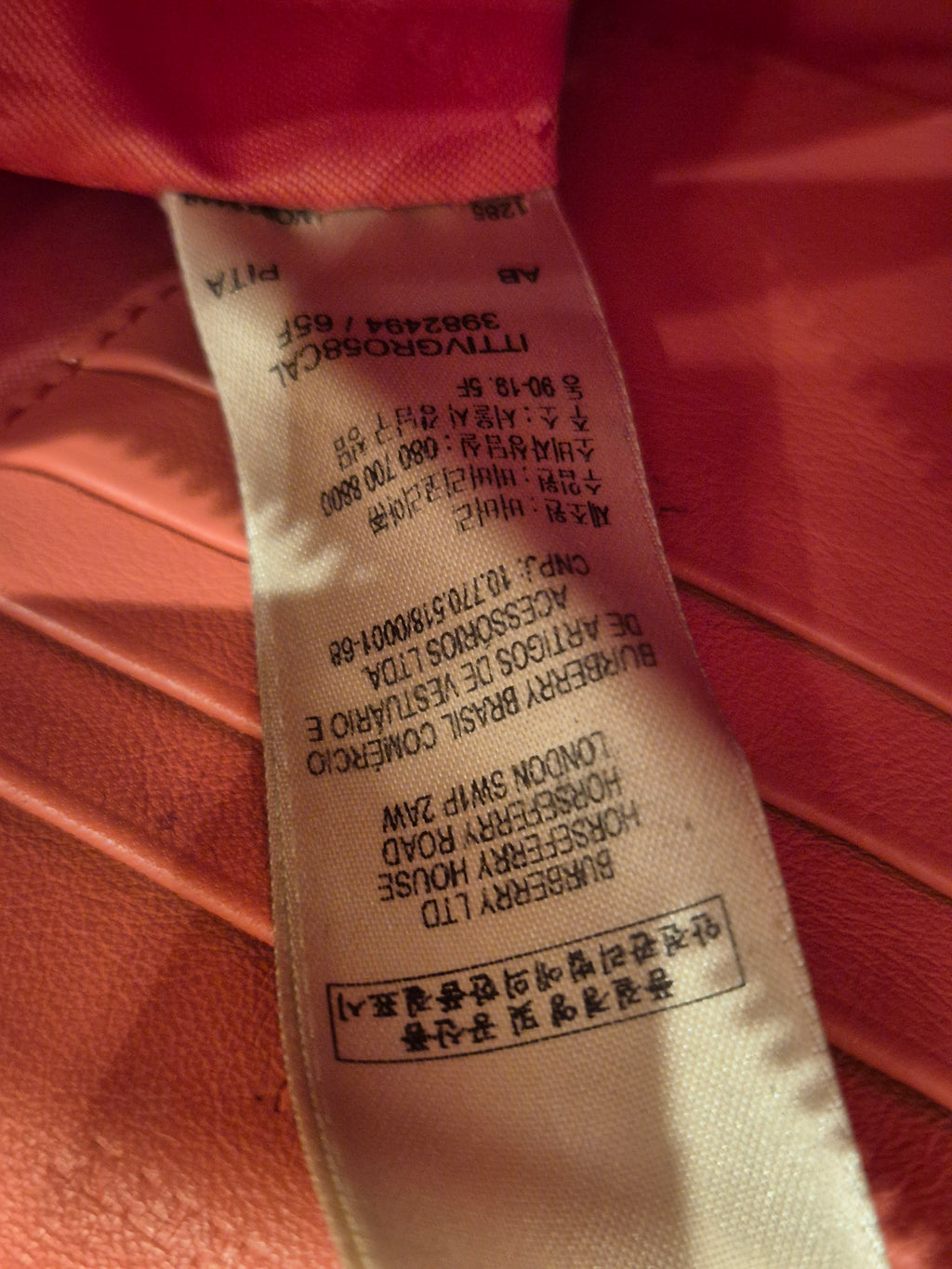 Burberry Sling Check