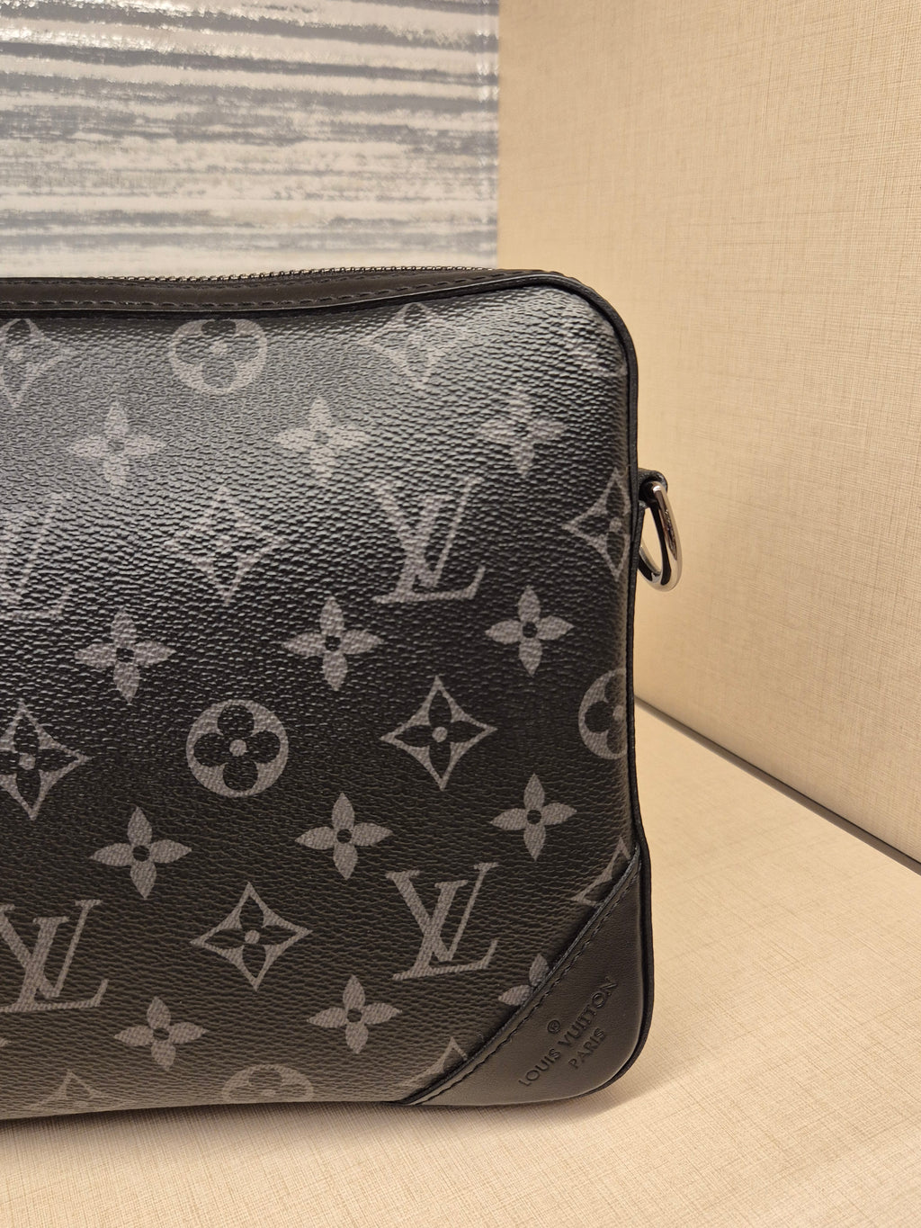Louis Vuitton Trio Mesenger Monogram Eclipse