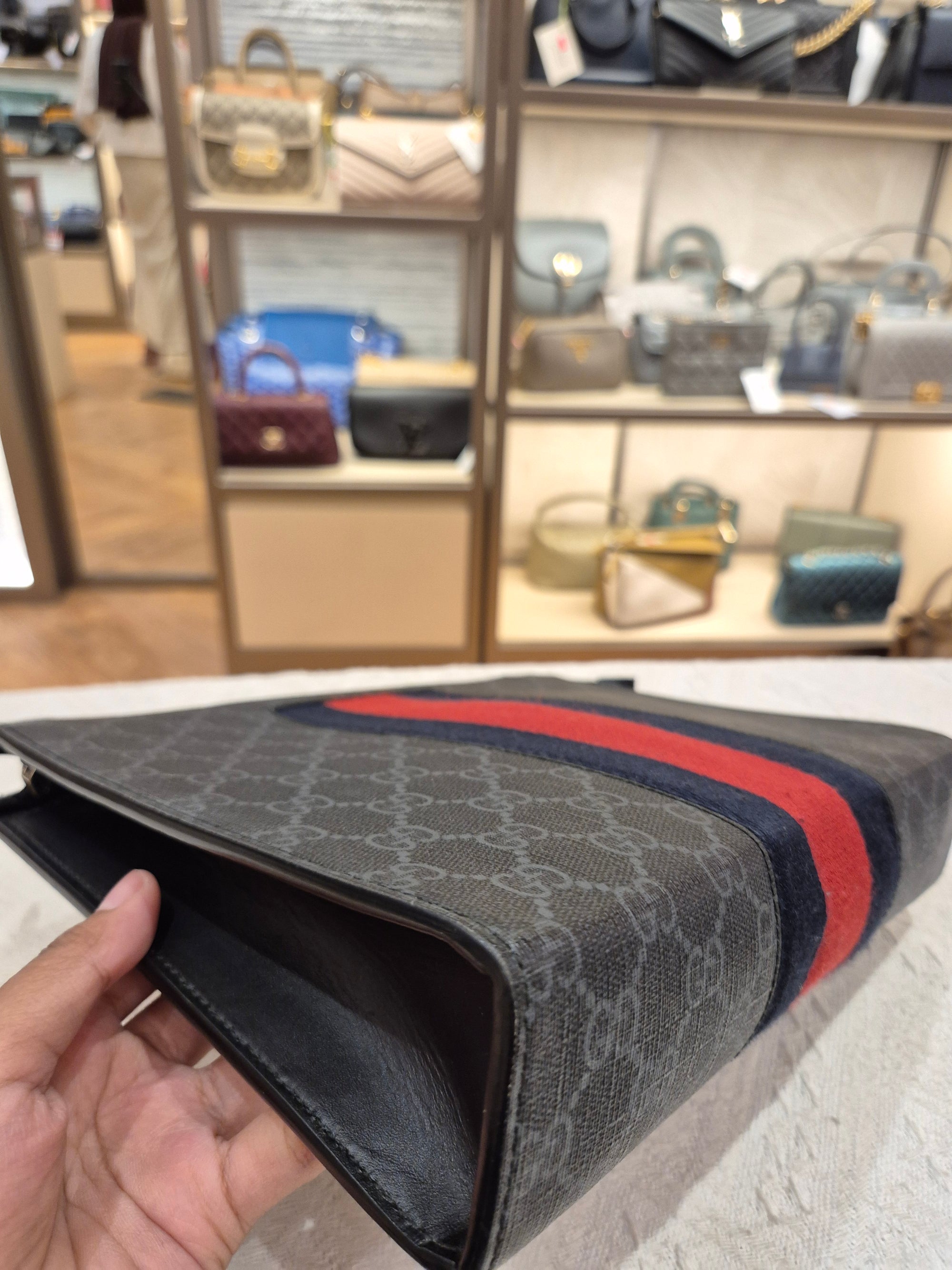 Gucci Ophidia Clutch Monogram