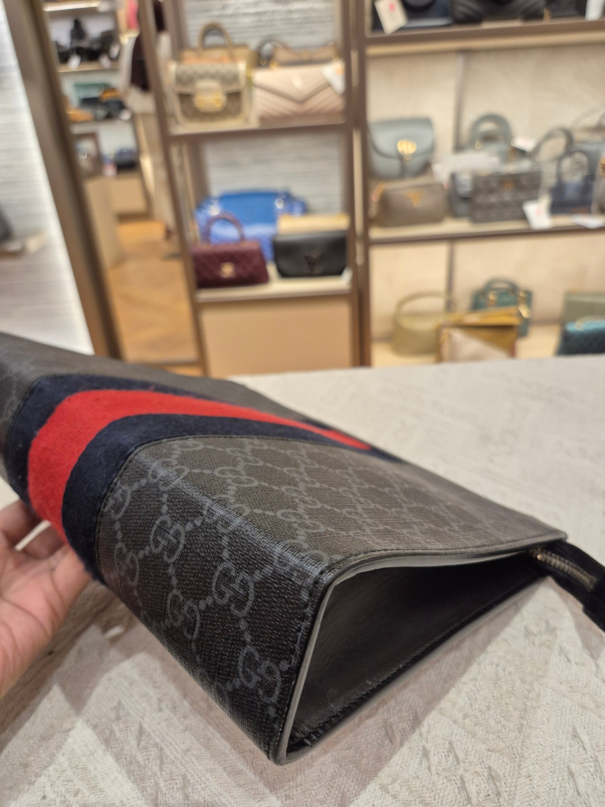 Gucci Ophidia Clutch Monogram
