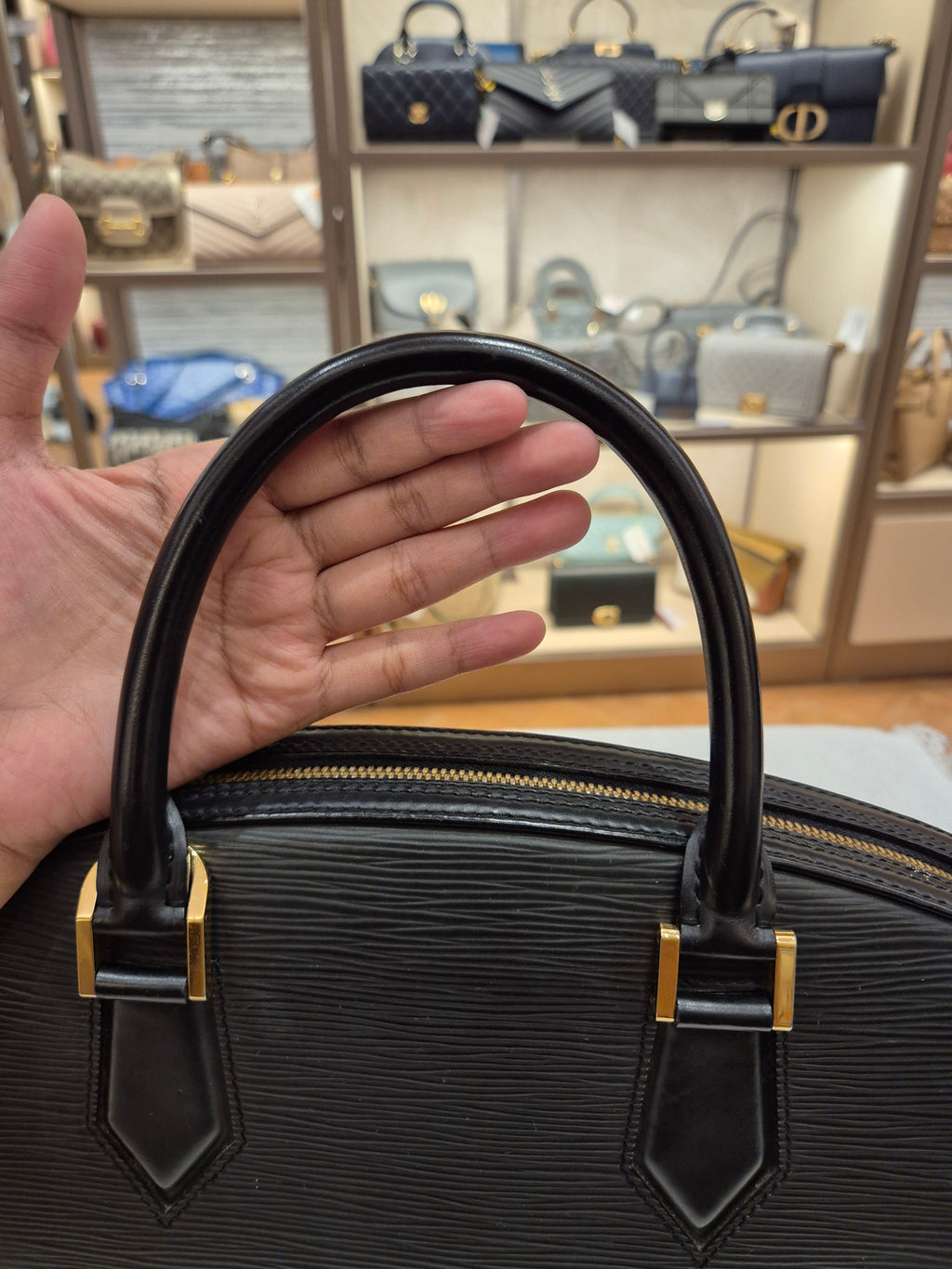Louis Vuitton Jasmine Epi Black