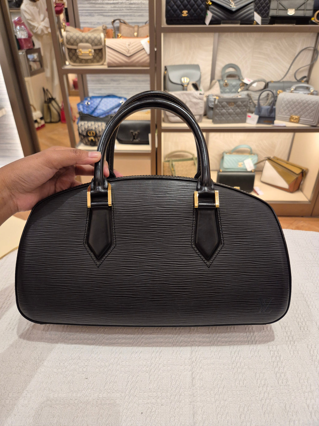 Louis Vuitton Jasmine Epi Black