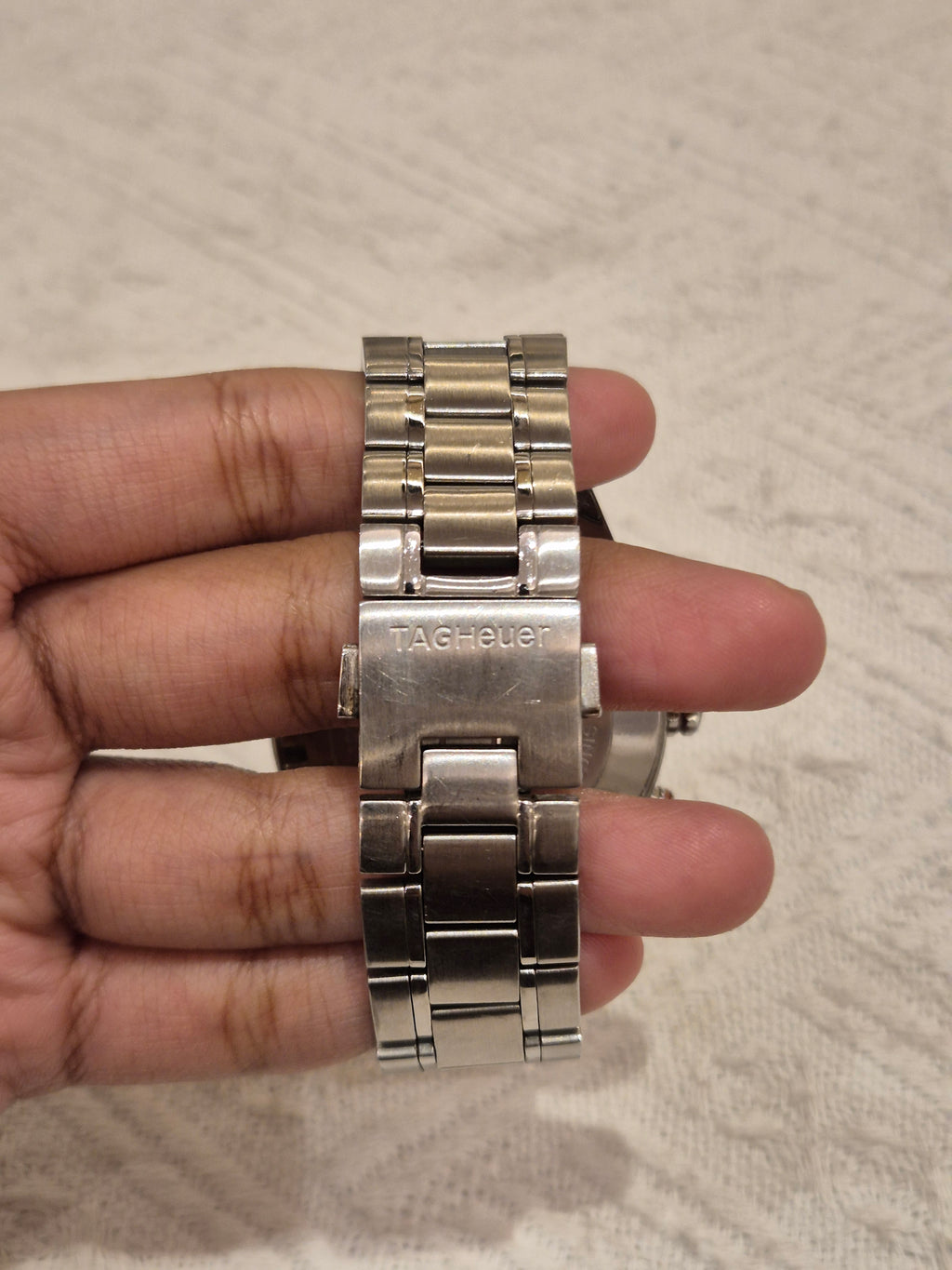 Tag Heuer Watch Chain Dial Blue