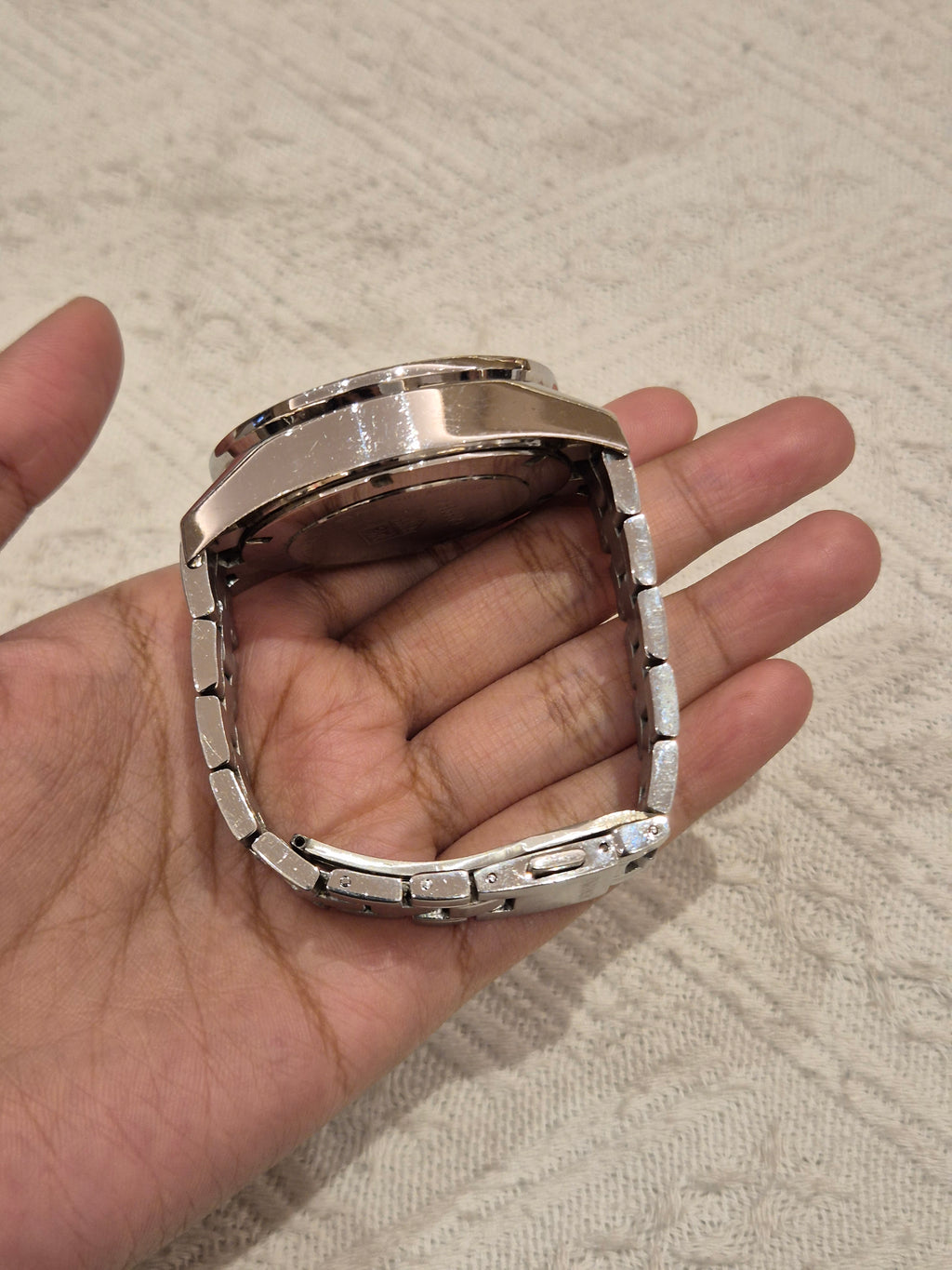 Tag Heuer Watch Chain Dial Blue
