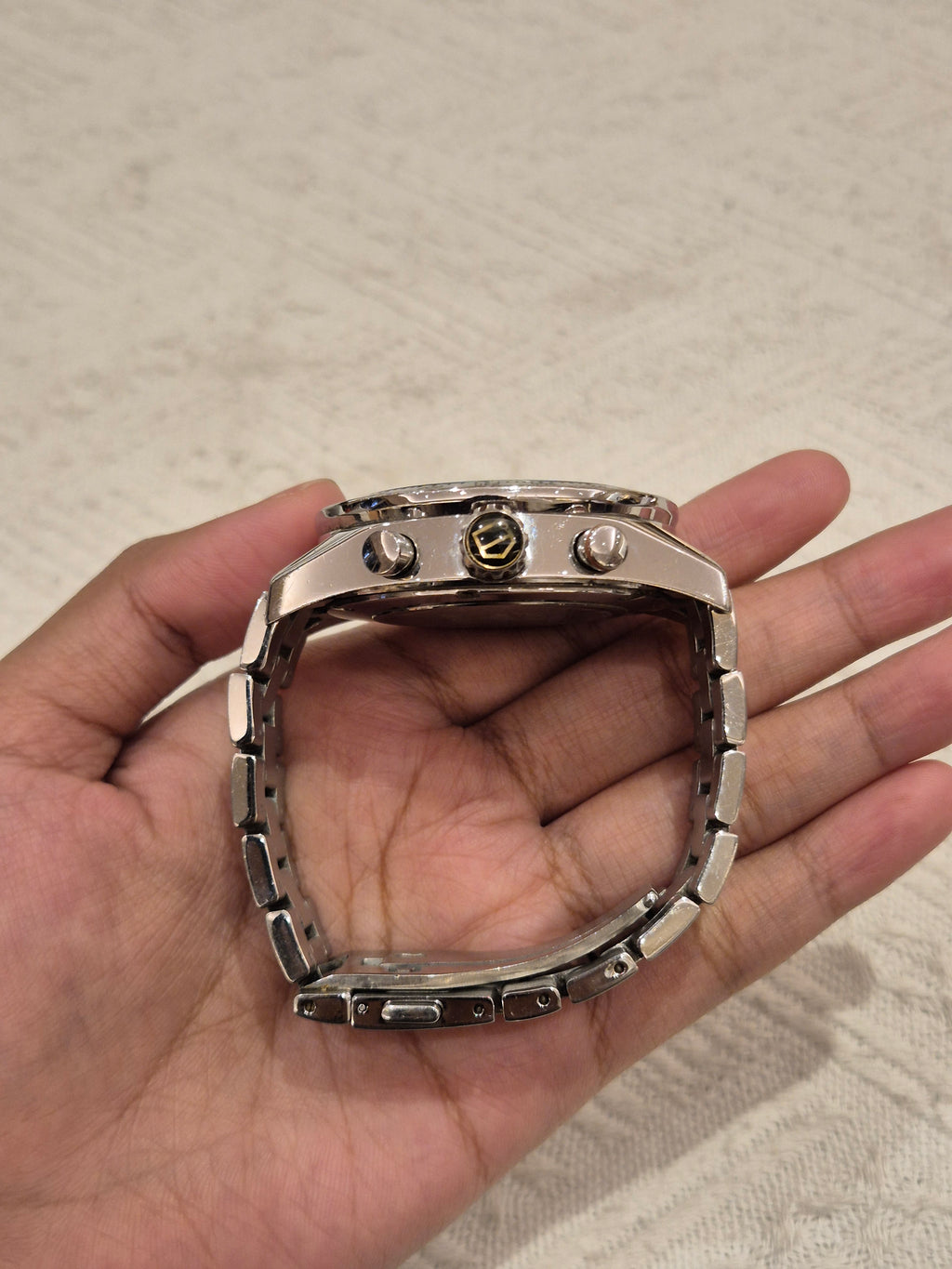 Tag Heuer Watch Chain Dial Blue