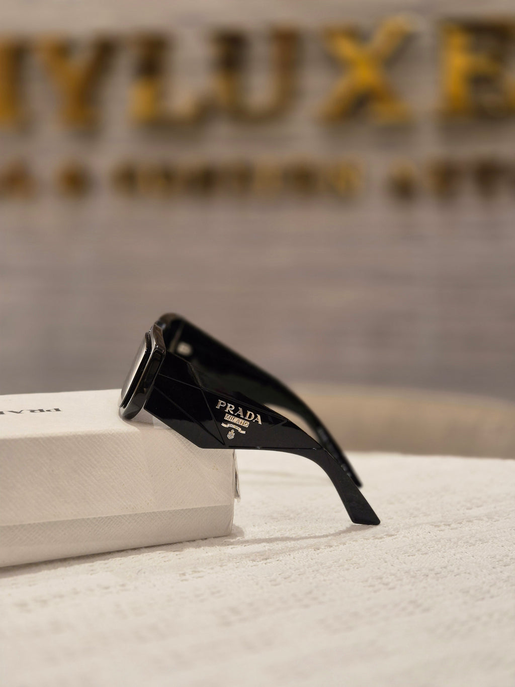 Prada Sunglasses Logo