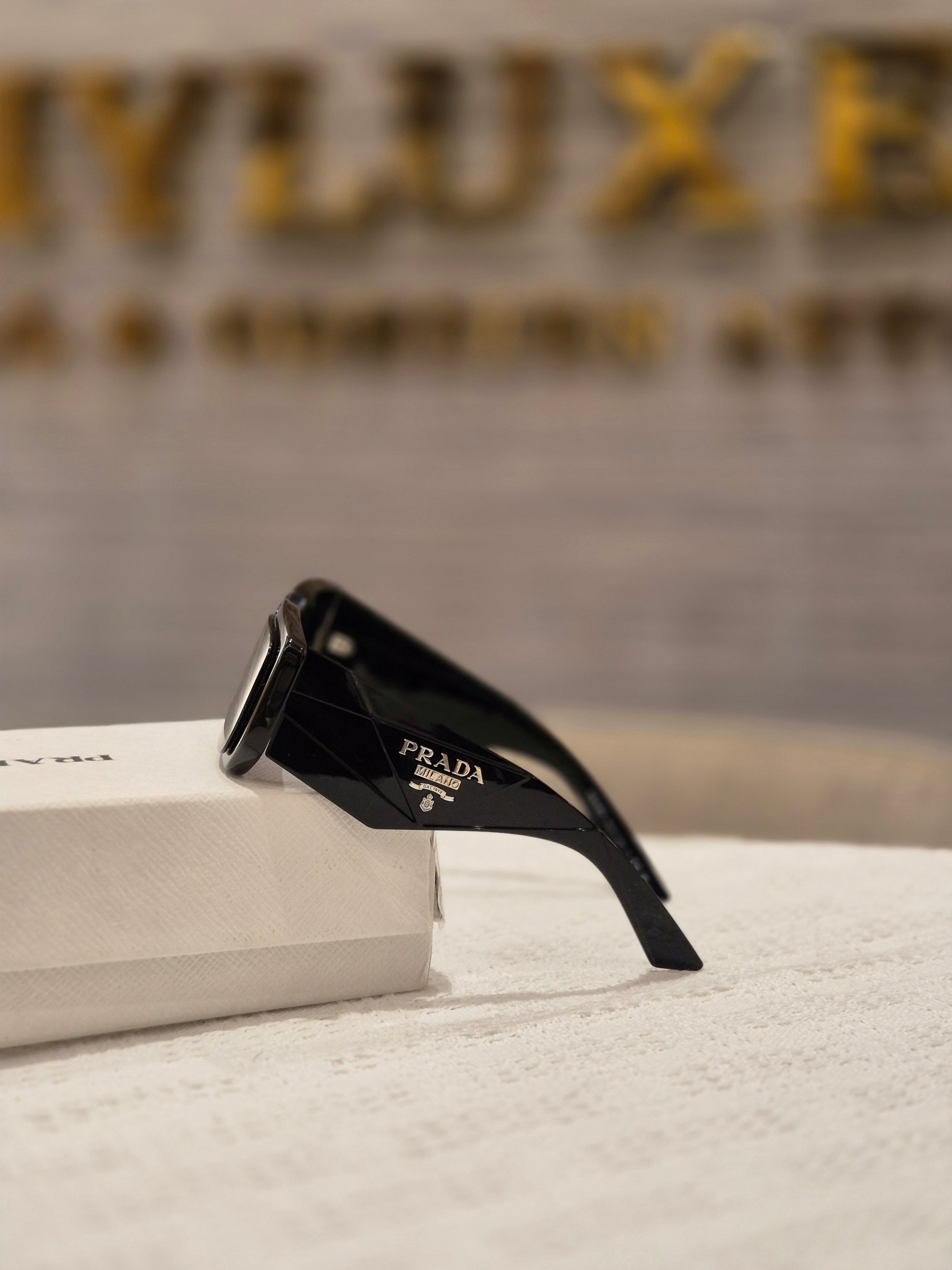 Prada Sunglasses Logo
