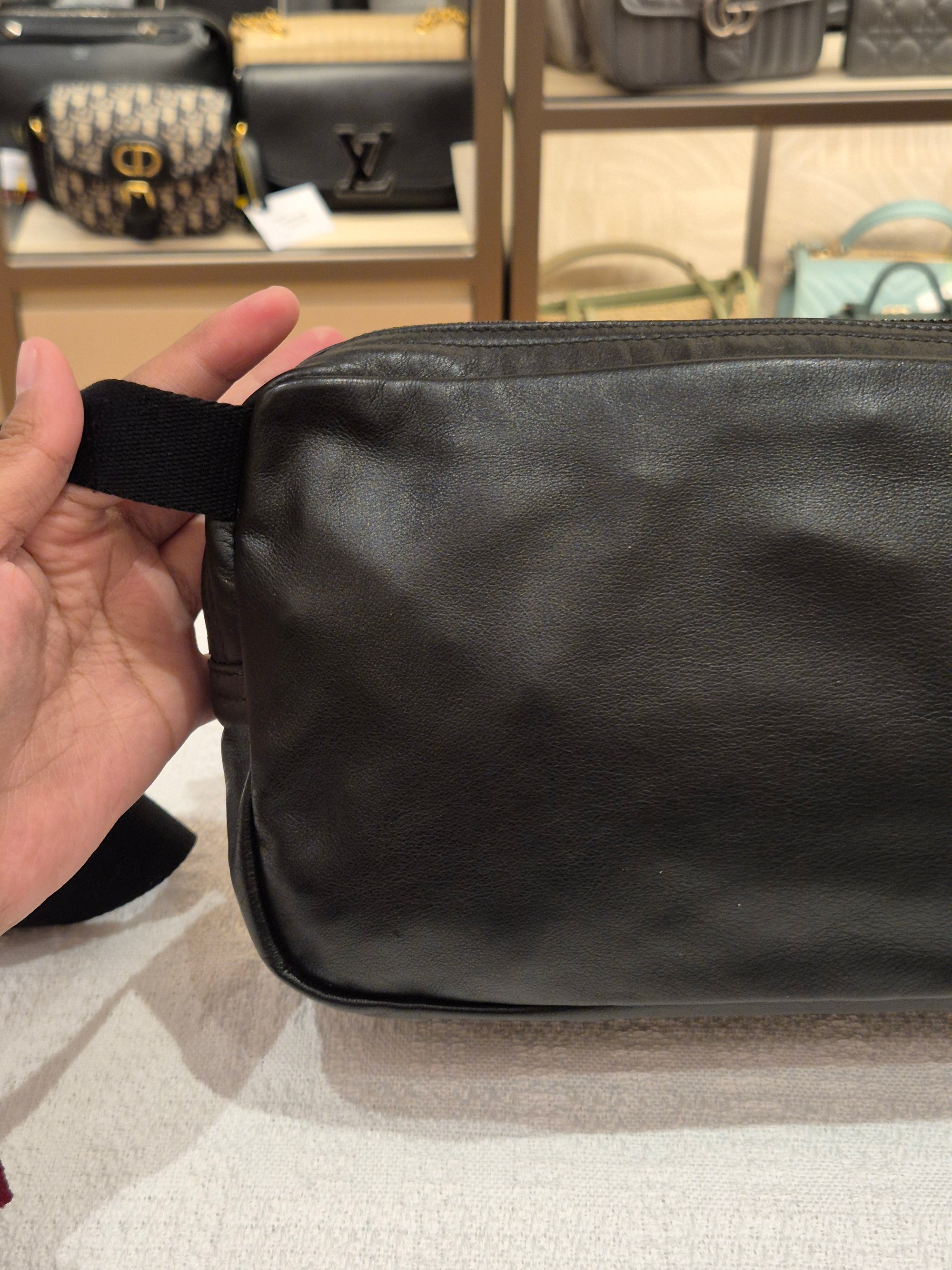 Bottega Veneta Camera Bag Interciato