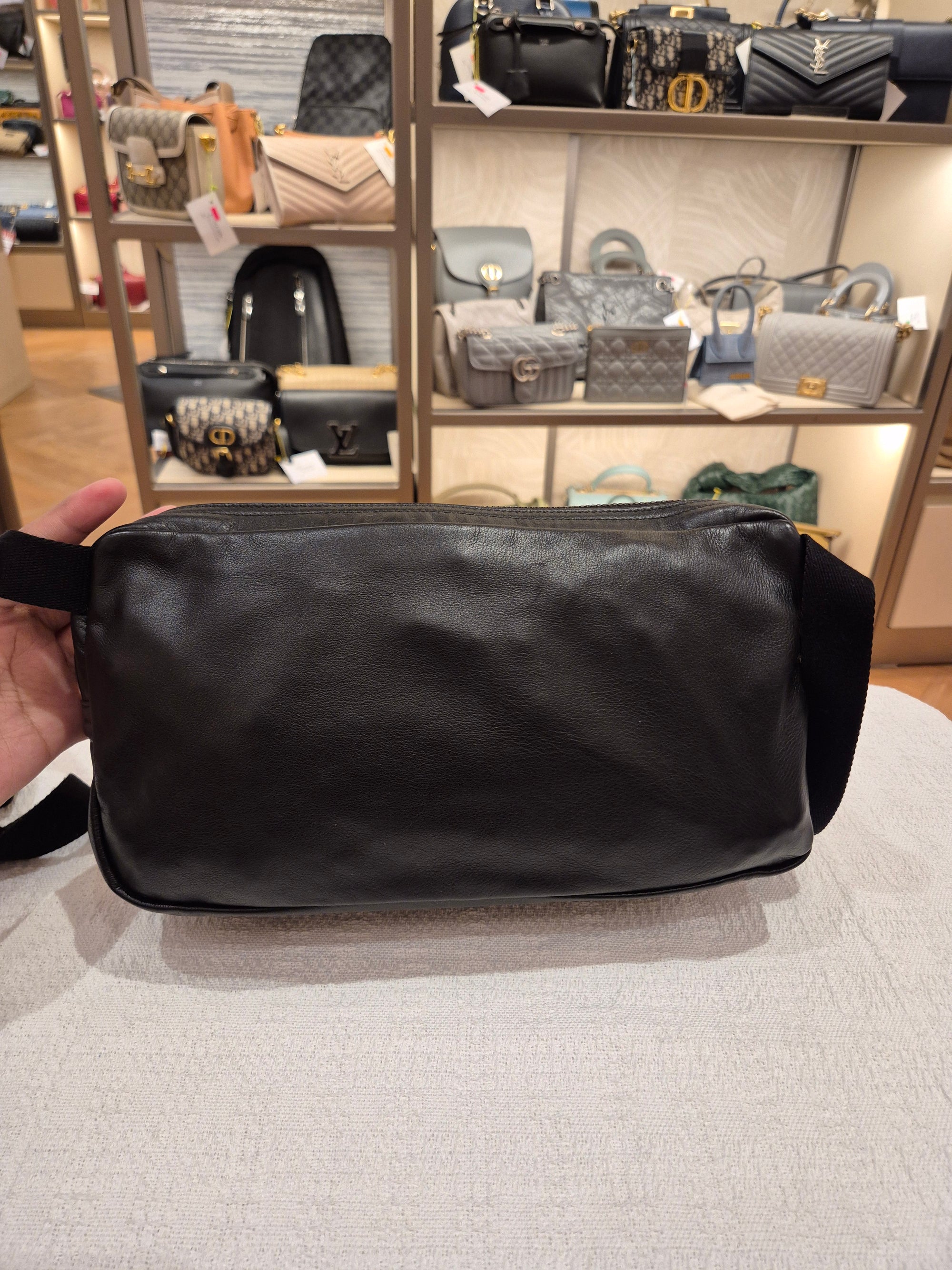 Bottega Veneta Camera Bag Interciato