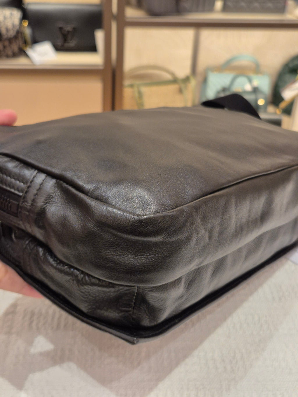 Bottega Veneta Camera Bag Interciato