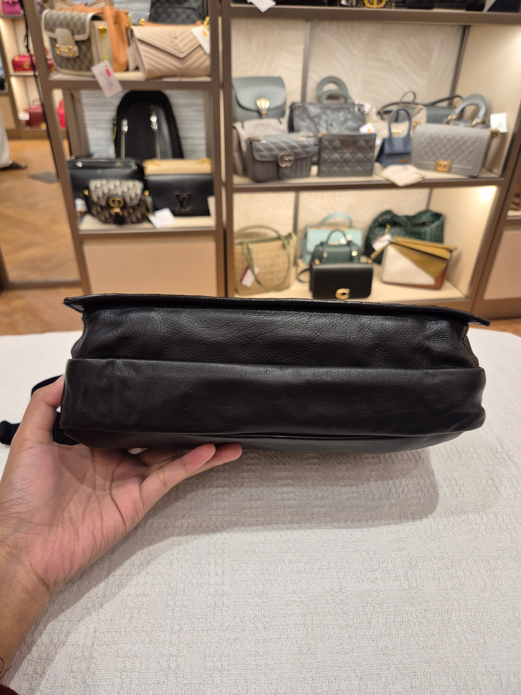 Bottega Veneta Camera Bag Interciato