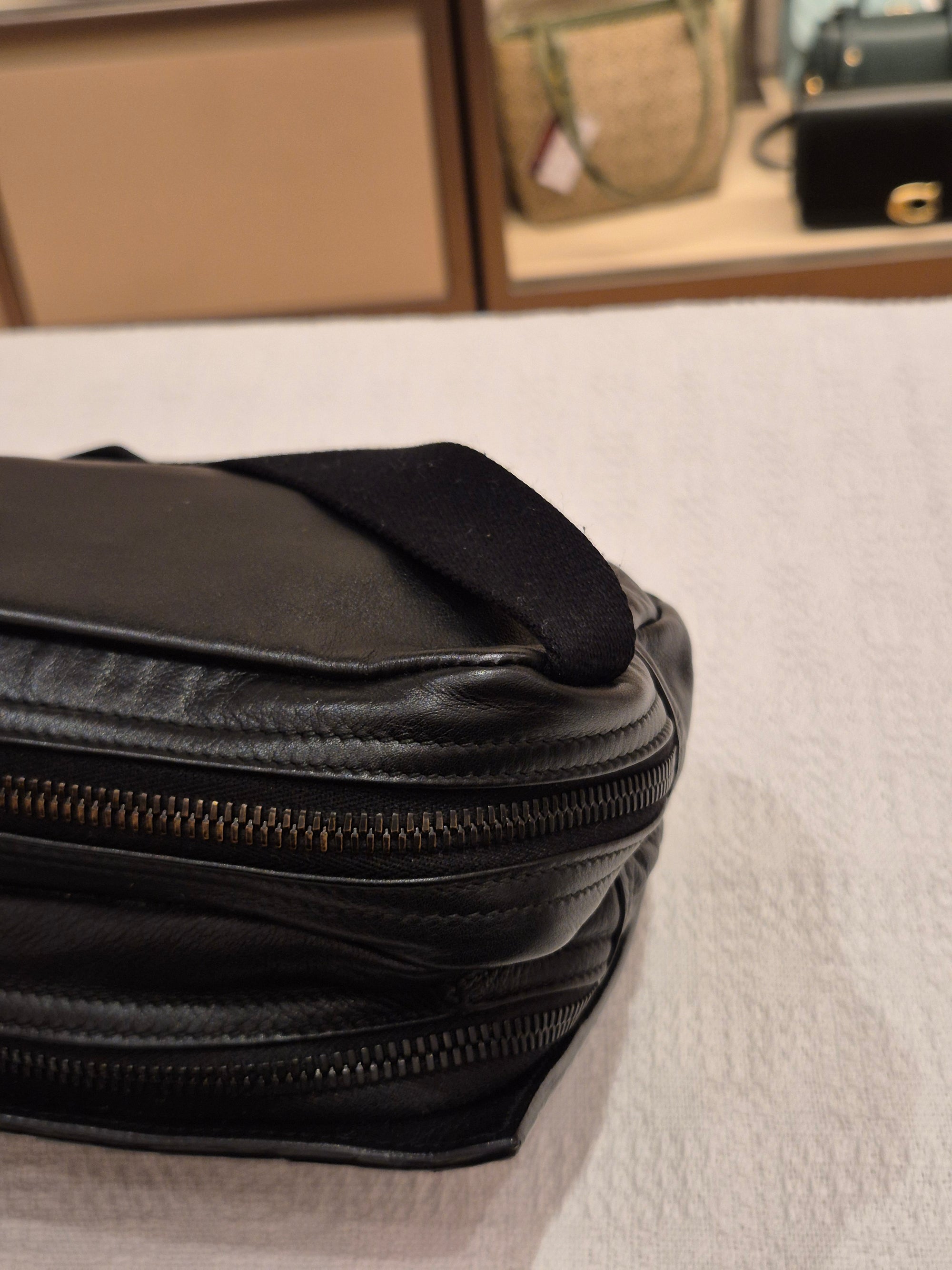 Bottega Veneta Camera Bag Interciato