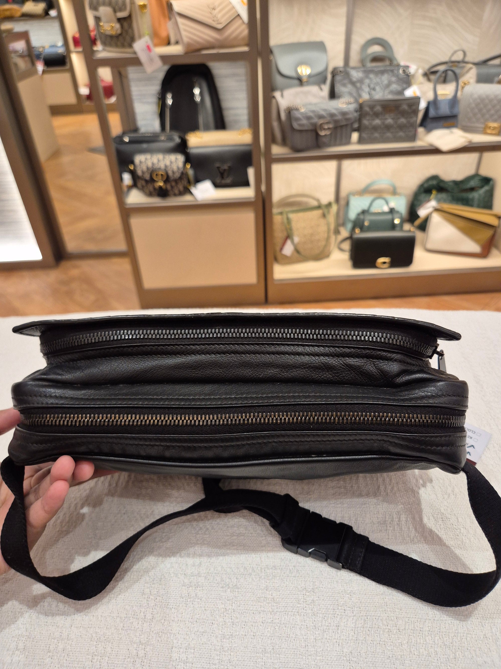 Bottega Veneta Camera Bag Interciato