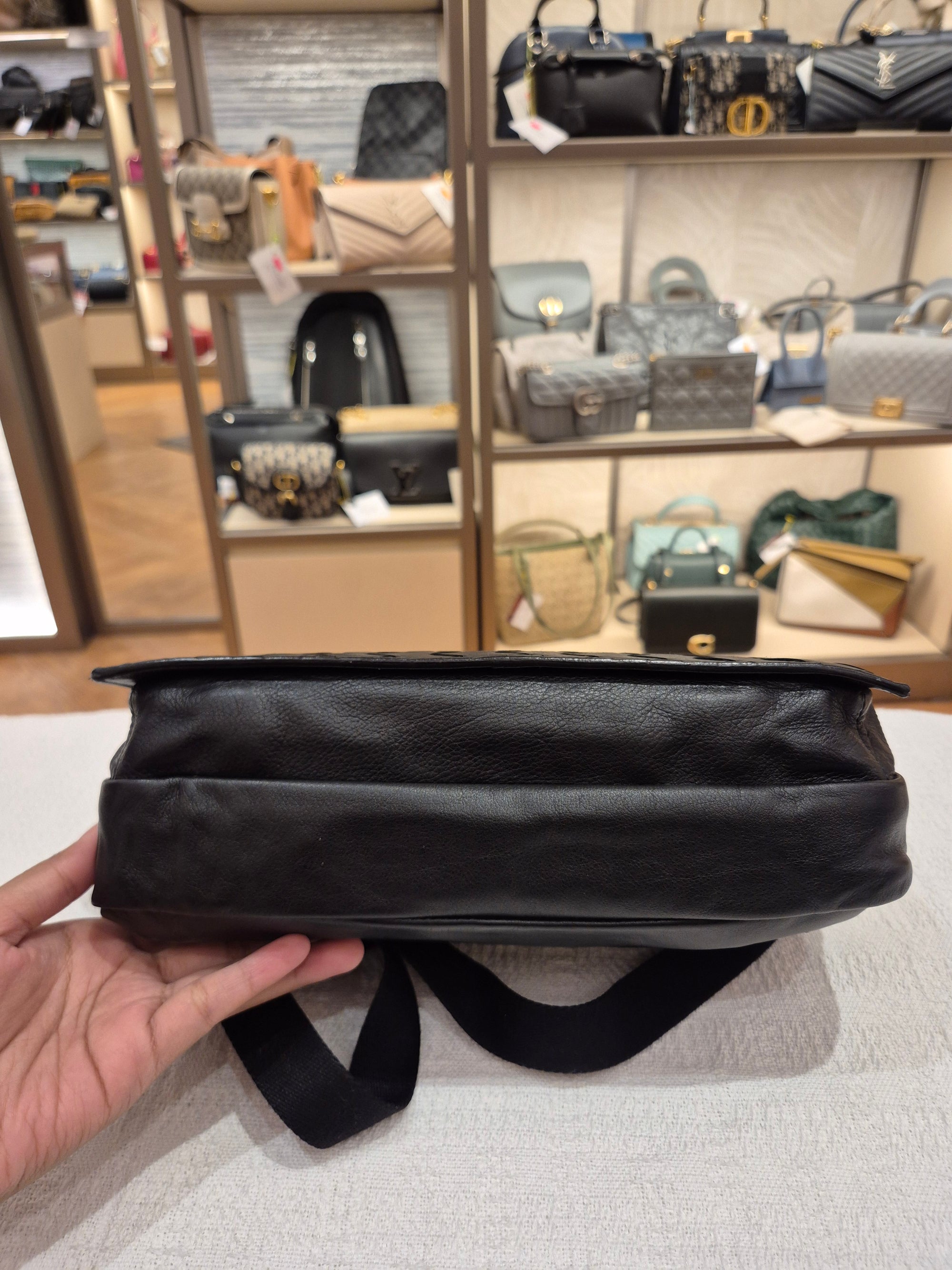 Bottega Veneta Camera Bag Interciato